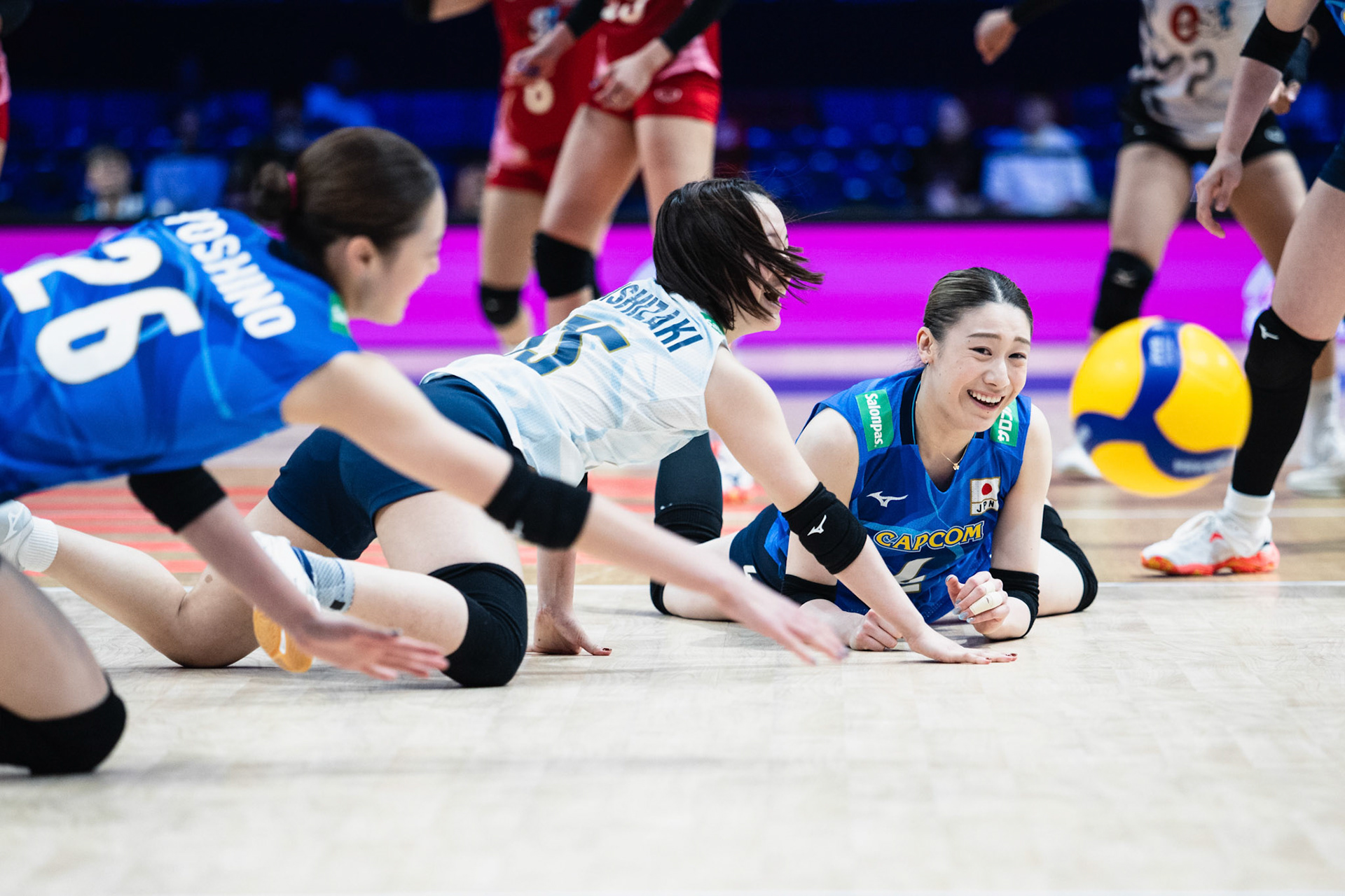 HONG KONG, China - JUNE  18:  during Volleyball Nations League Hong Kong 2025 at Kai Tak Arena on June 18, 2025 in Hong Kong, China, (Photo by Jack Ng/Pixel Images)