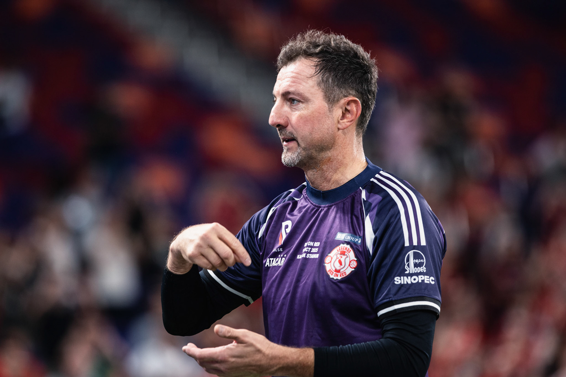 Kai Tak Stadium, HONG KONG, China - OCTOBER 18:  during Red on Red 2025 at Kai Tak Stadium on October 18, 2025 in Hong Kong, China, (Photo by Jack Ng/Jack Ng/Alamy Live News)
