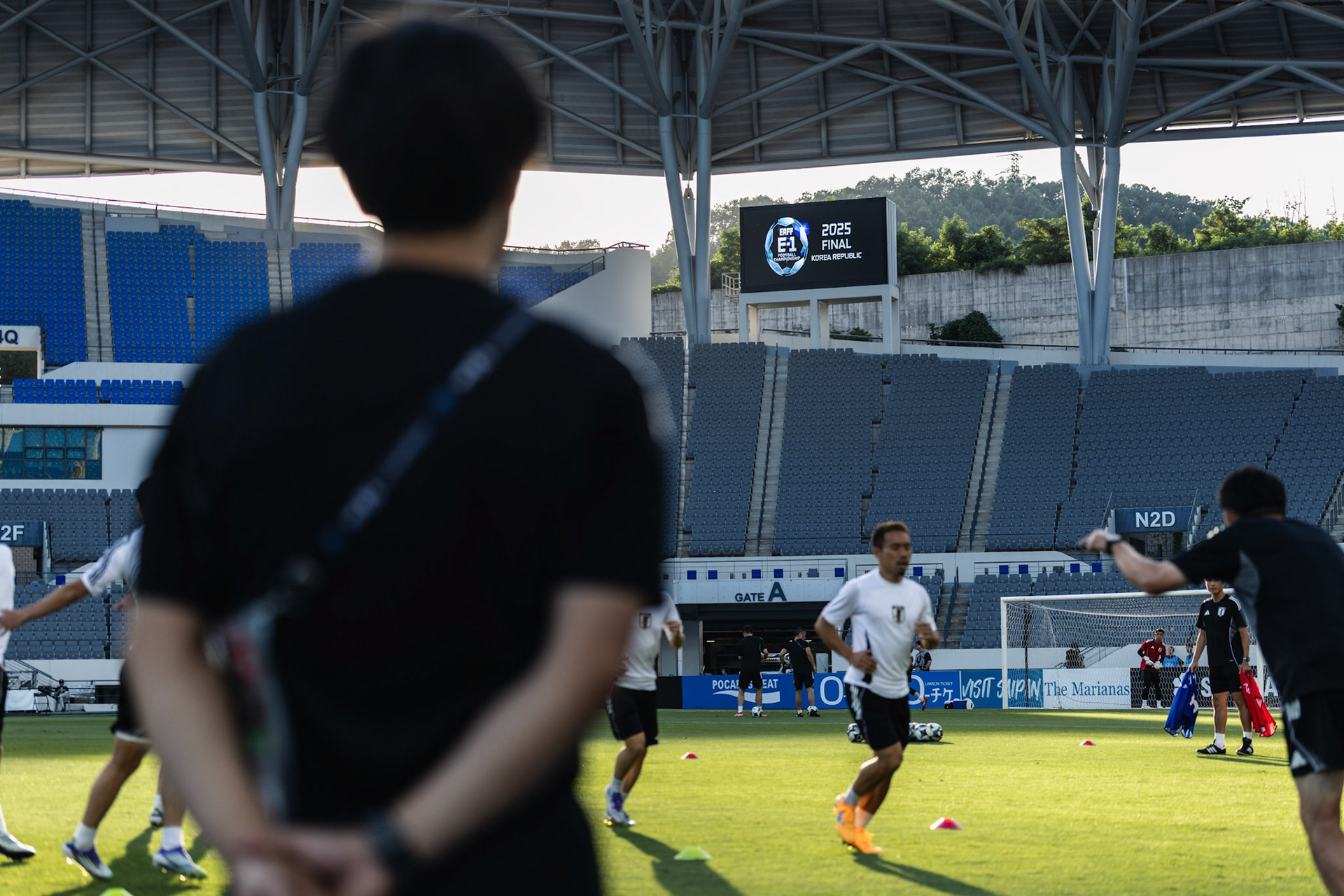 YONGIN, South Korea - JULY  12:  during EAFF E-1 Football Championship - Japan vs China at Yongin Mireu Stadium on July 12, 2025 in Yongin, South Korea, (Photo by Jack Ng/Pixel Images)