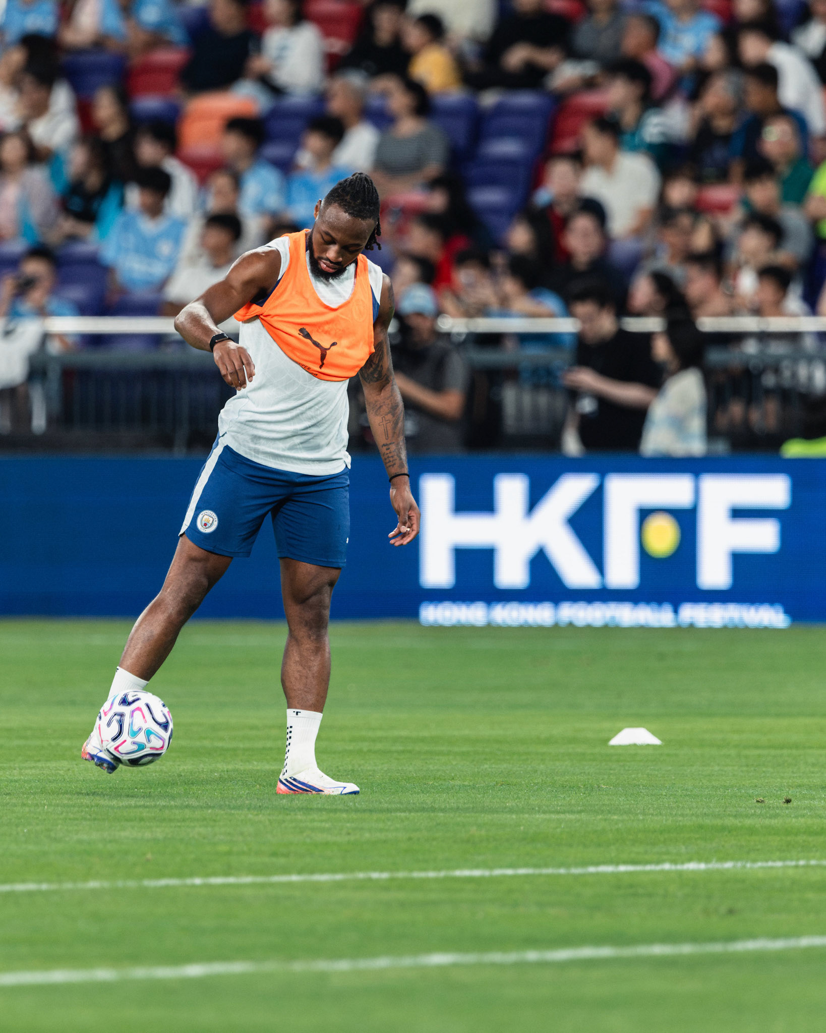 HONG KONG, China - JULY  31:  during Hong Kong Football Festival (HKFF) 2026 Pre-match press conference and open training of Manchester City vs Inter at Kai Tak Stadium on July 31, 2026 in Hong Kong, China, (Photo by Jack Ng/Alamy Live News)