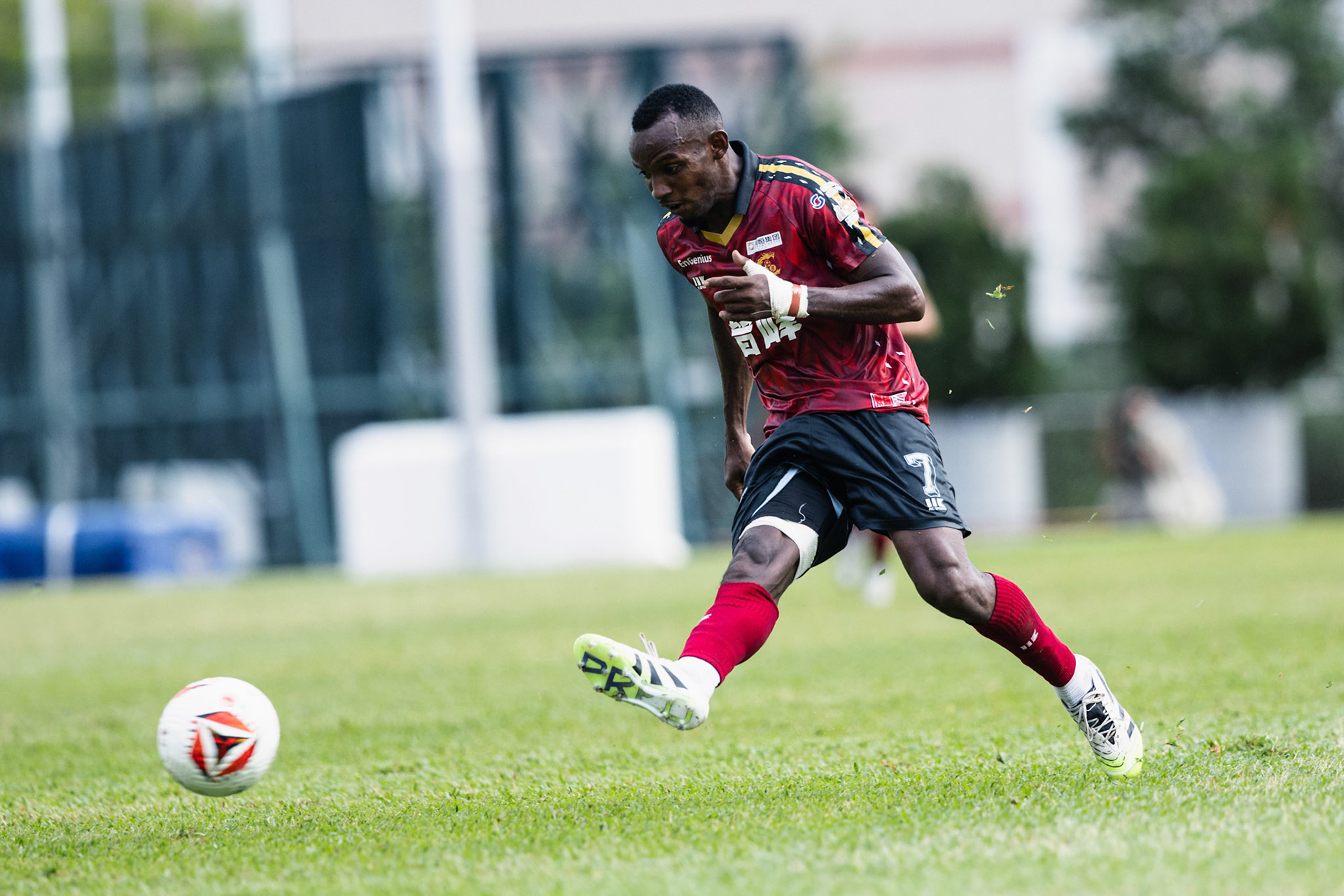 HONG KONG, China - OCTOBER  12:  during League Cup - Kowloon City vs Eastern District at Hammer Hill Road Sports Ground on October 12, 2025 in Hong Kong, China, (Photo by Jack Ng/Jack.8th)