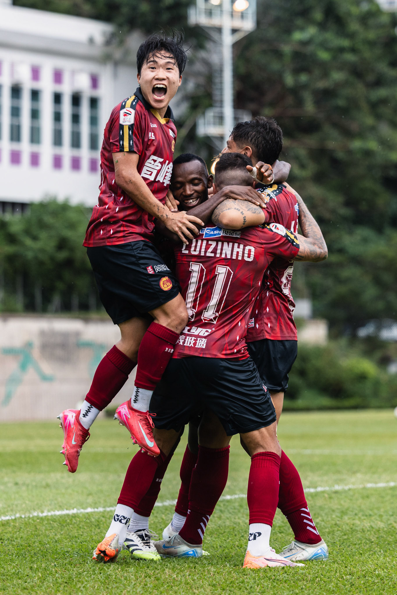 HONG KONG, China - OCTOBER  12:  during League Cup - Kowloon City vs Eastern District at Hammer Hill Road Sports Ground on October 12, 2025 in Hong Kong, China, (Photo by Jack Ng/Jack.8th)