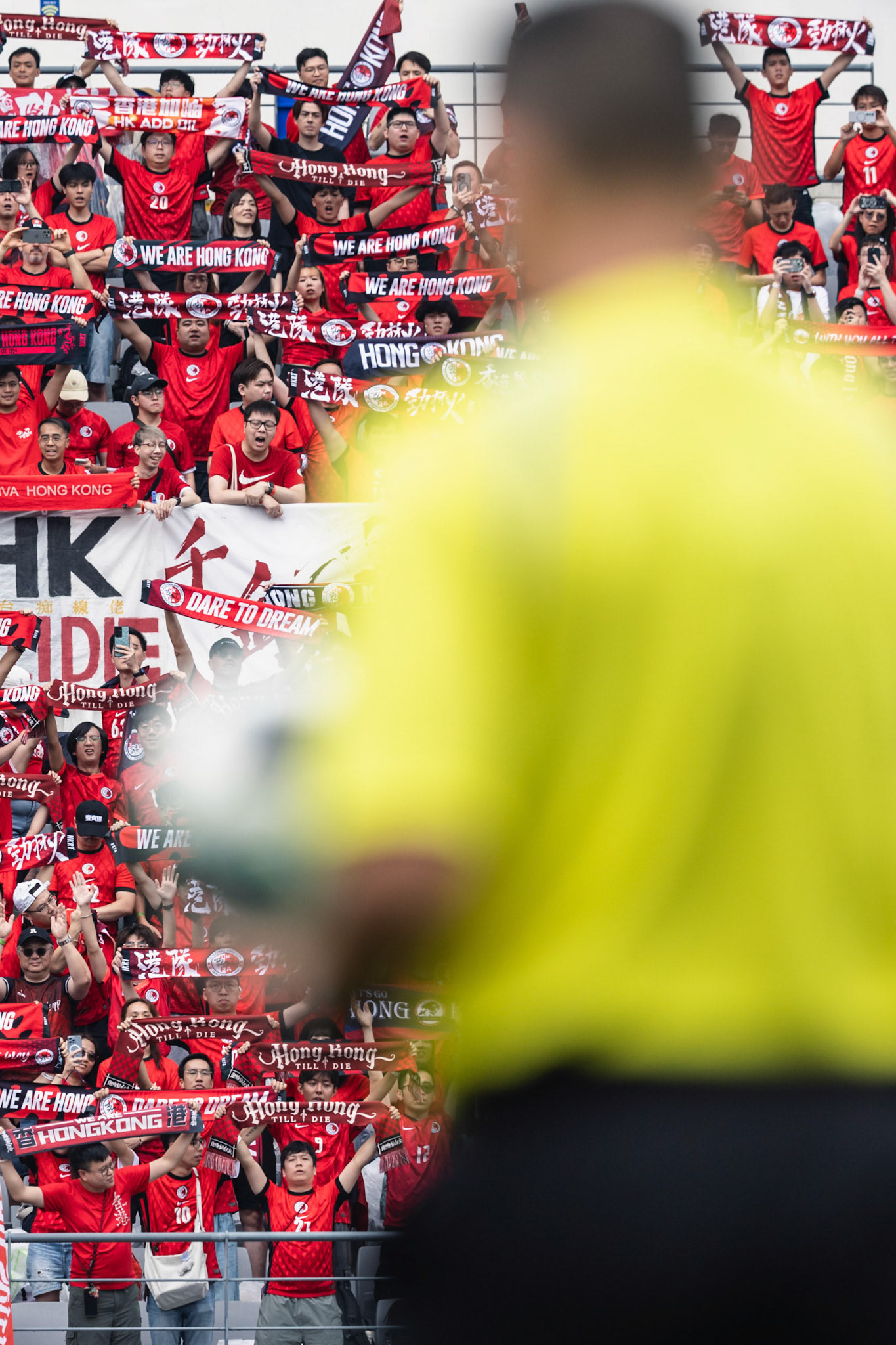 YONGIN, South Korea - JULY  15:  during EAFF E-1 Football Championship - China PR vs Hong Kong, China at Yongin Mireu Stadium on July 15, 2025 in Yongin, South Korea, (Photo by Jack Ng/Pixel Images)