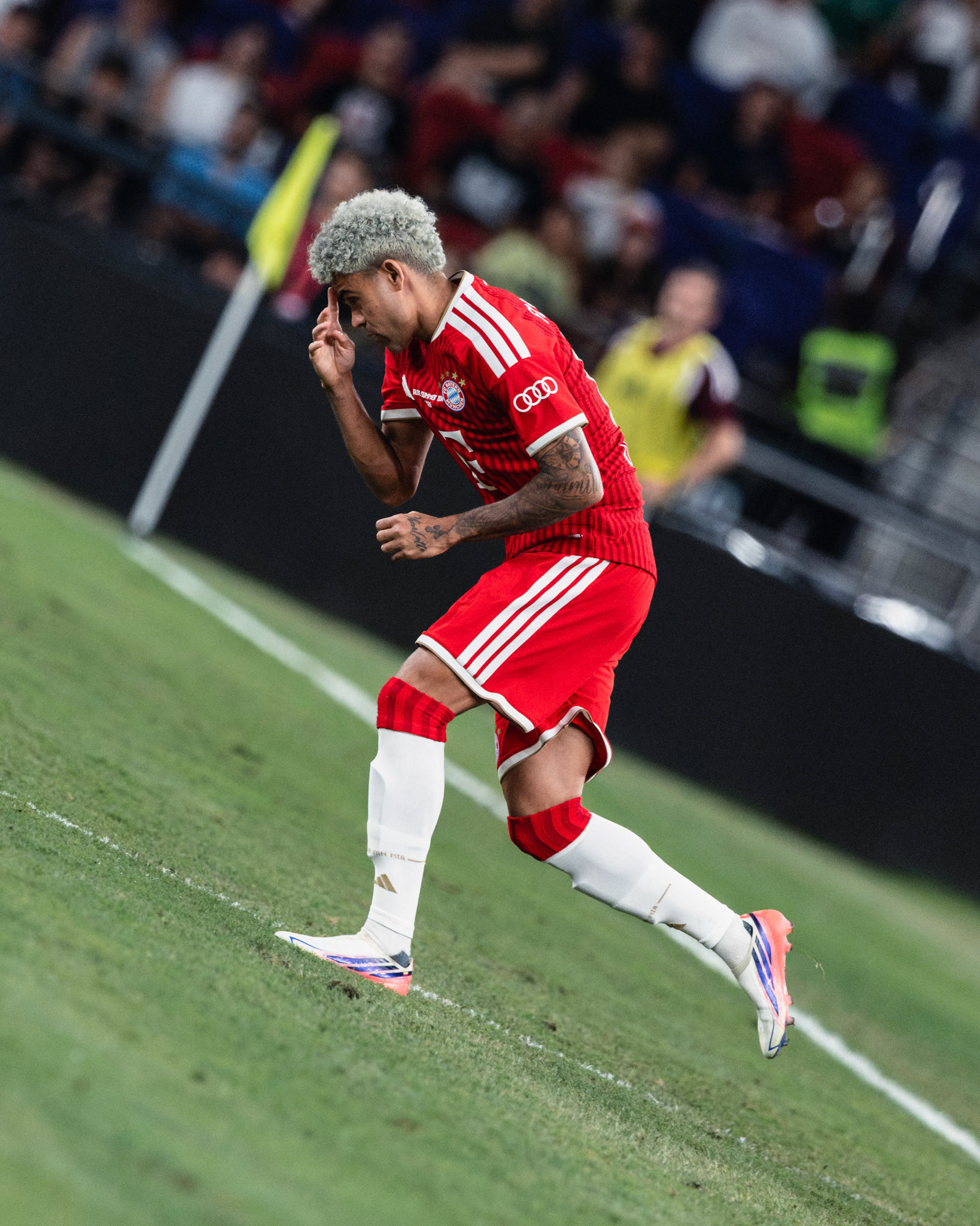 HONG KONG, China - AUGUST 07:  during 2026 Audi Football Summit - Bayern Munich vs Aston Villa at Kai Tak Stadium on August 7, 2026 in Hong Kong, China, (Photo by Jack Ng/Alamy Live News)
