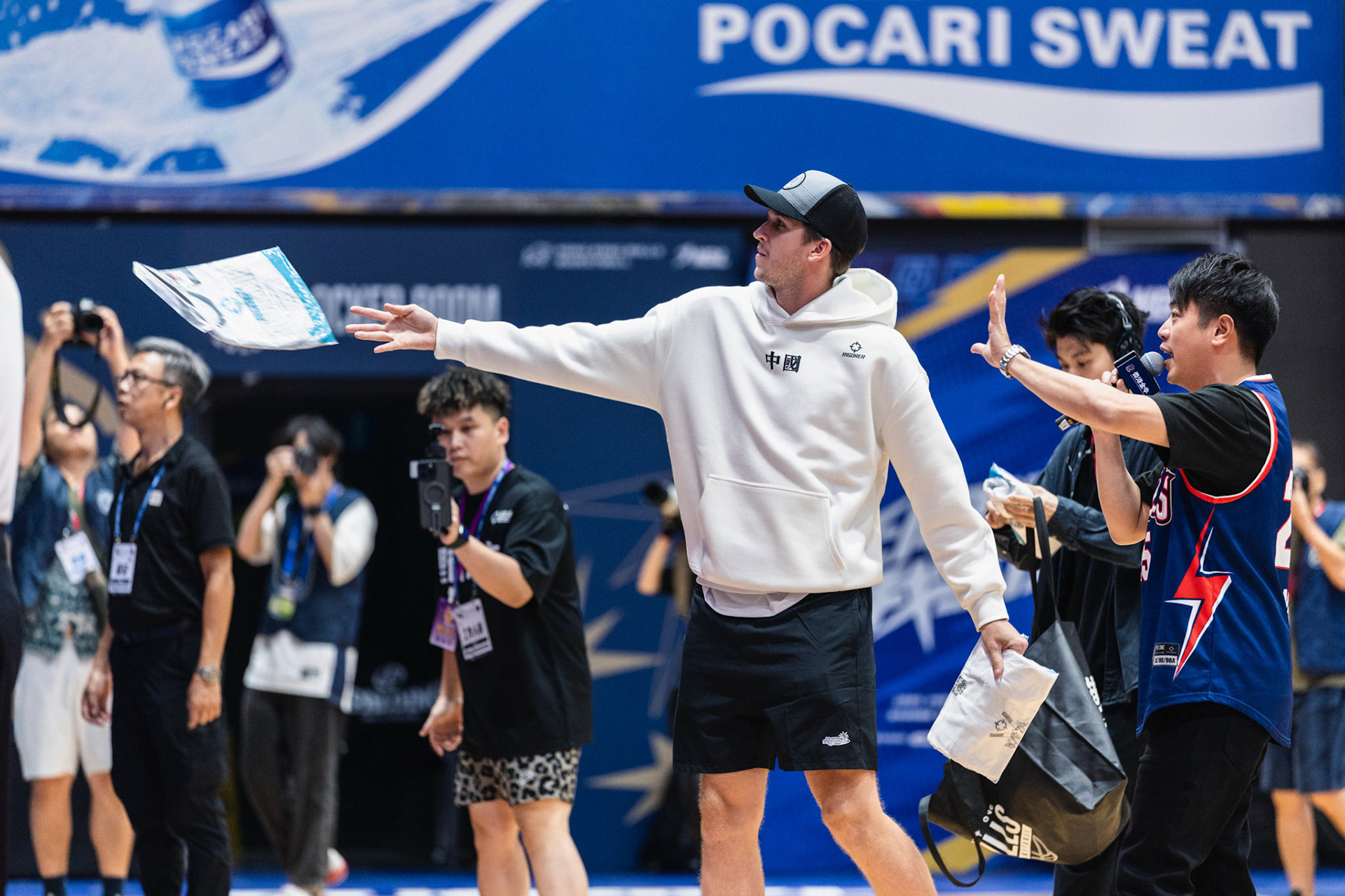 HONG KONG, China - AUGUST  07:  during NBL 2025 Hong Kong Bulls vs Hubei Wenlv at Southorn Stadium on August 7, 2025 in Hong Kong, China, (Photo by Jack Ng/NH_FOTO)
