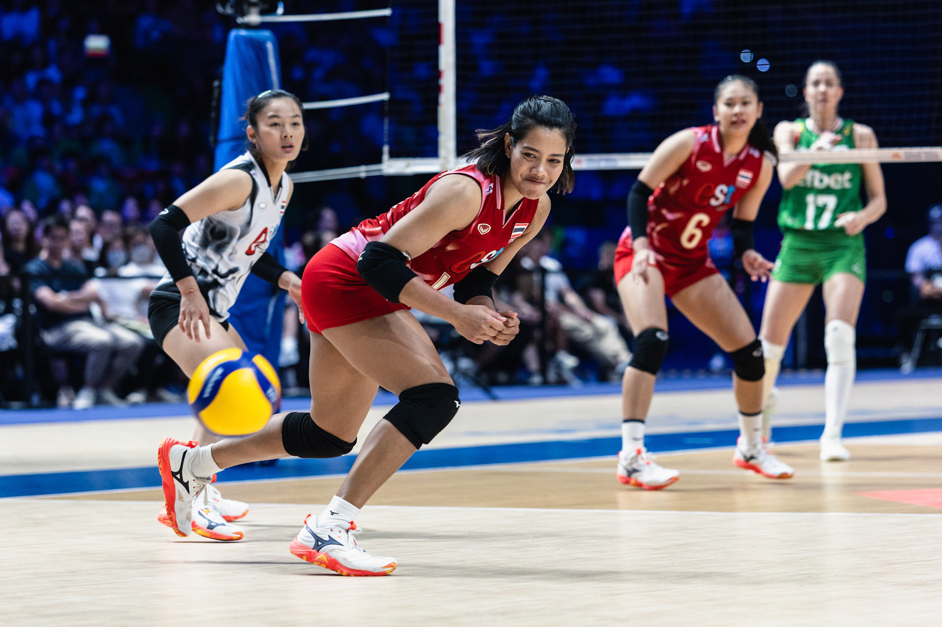 HONG KONG, China - JUNE  22:  during Volleyball Nations League Hong Kong 2025 at Kai Tak Arena on June 22, 2025 in Hong Kong, China, (Photo by Jack Ng/Pixel Images)