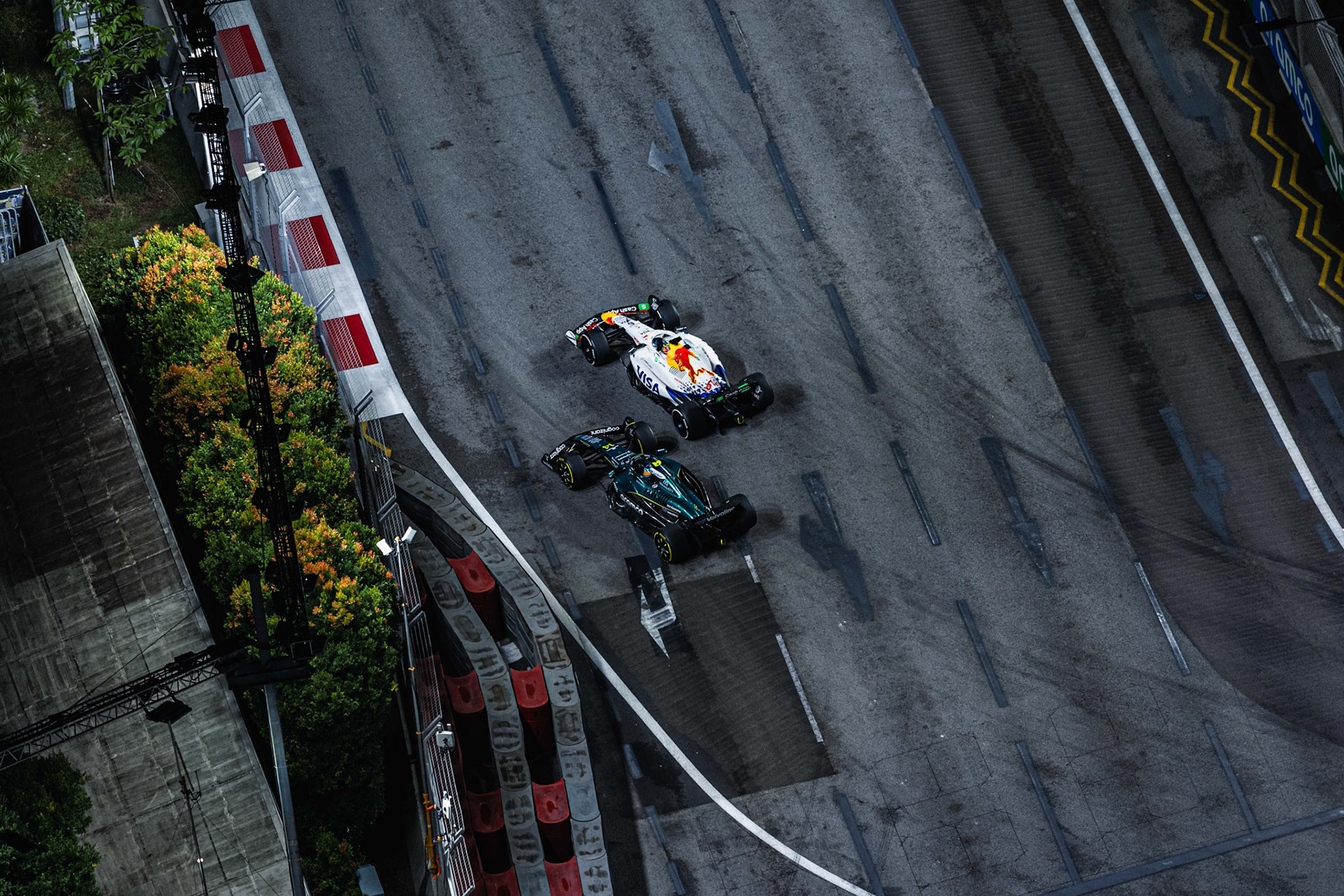 SINGAPORE, Singapore - OCTOBER  05:  during F1 Grand Prix of Singapore at Marina Bay Street Circuit on October 5, 2025 in Singapore, Singapore, (Photo by Jack Ng/Alamy Live News)