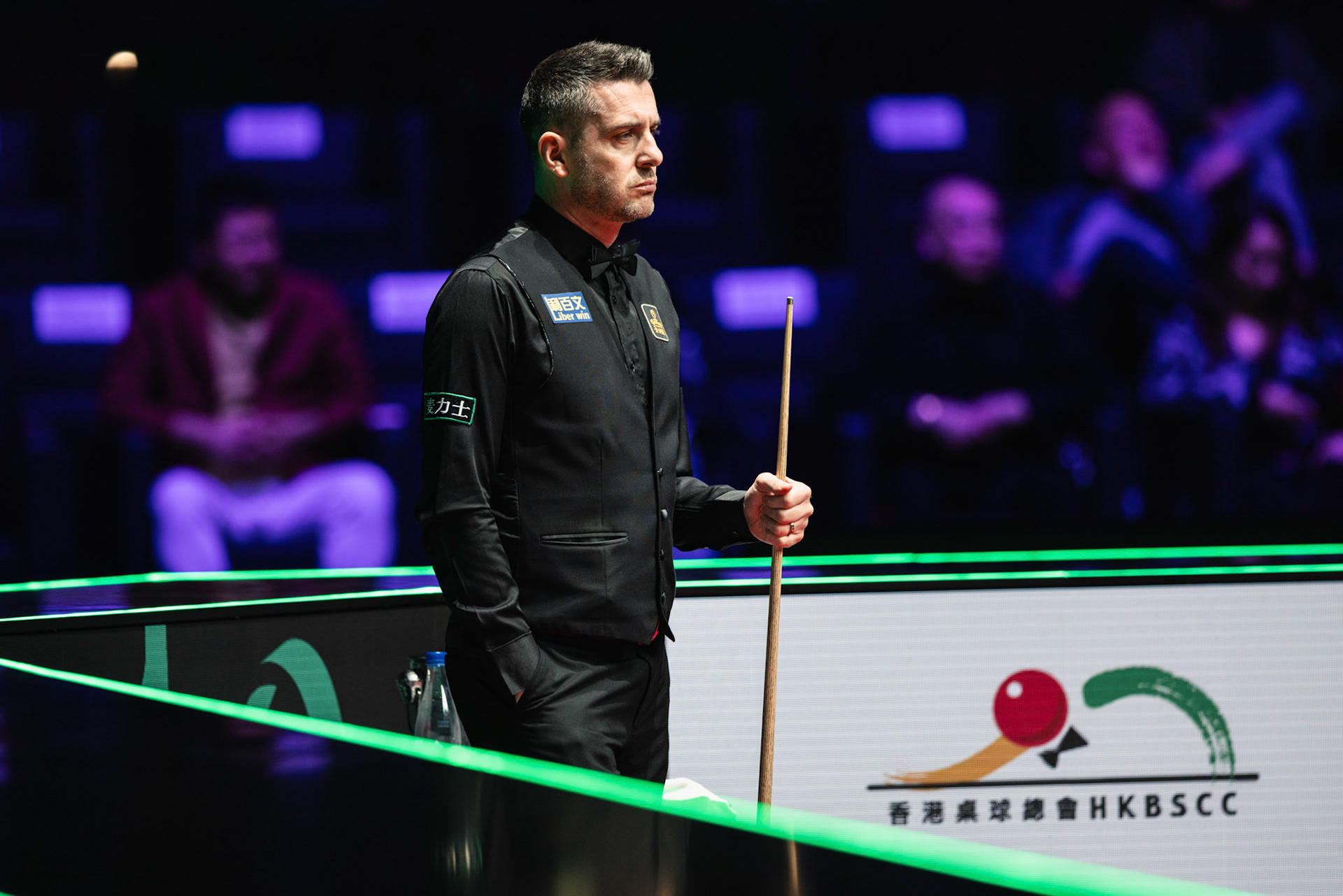 HONG KONG, China - FEBRUARY 05: Mark Selby of England reacts during WST World Grand Prix 2026 against Zhao Xintong of China at Kai Tak Arena on February 5, 2026 in Hong Kong, China, (Photo by Jack Ng/Alamy Live News)