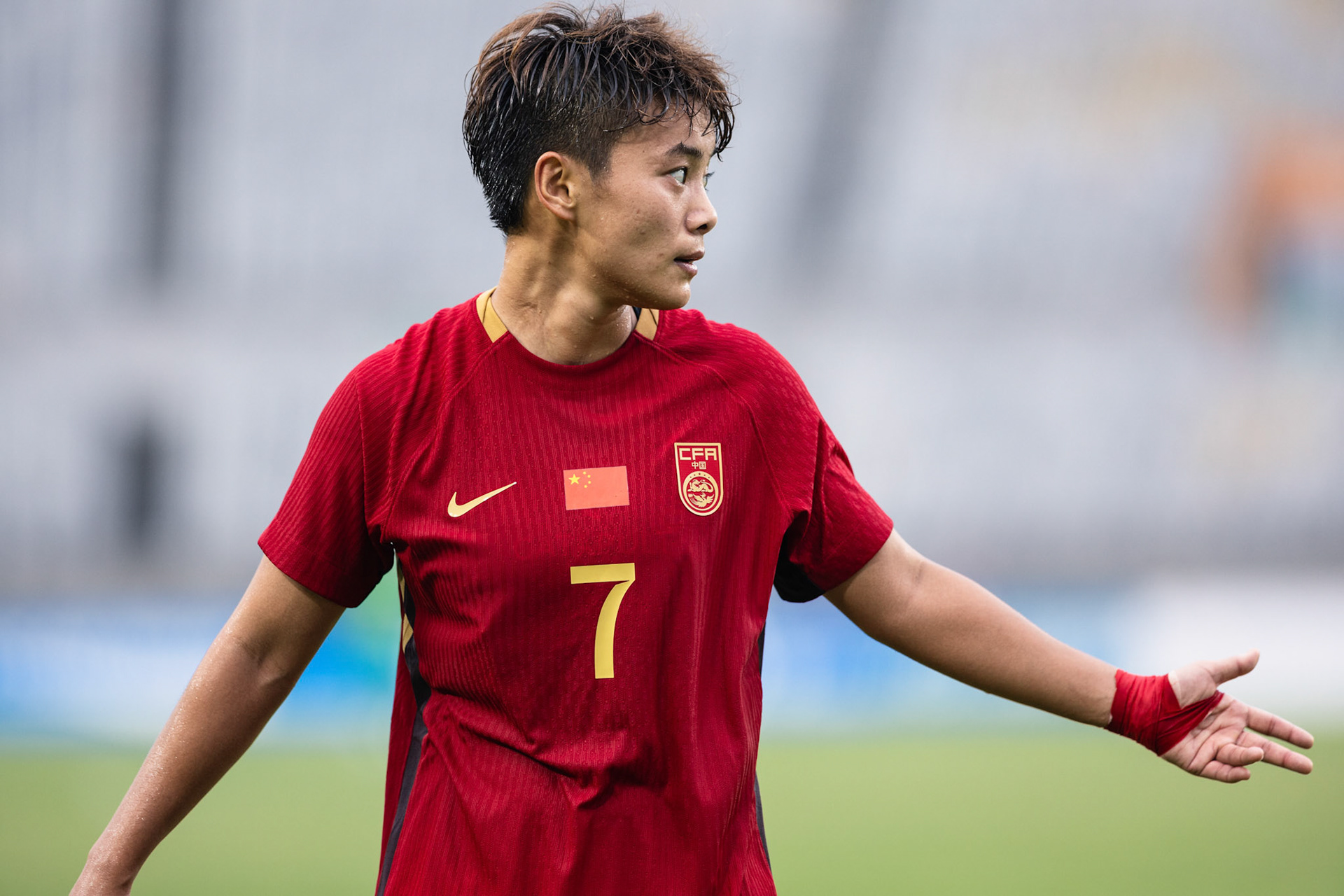HWASEONG, South Korea - JULY  13:  during EAFF E-1 Football Championship - Chinese Taipei vs China PR at Hwaseong Sports Complex on July 13, 2025 in Hwaseong, South Korea, (Photo by Jack Ng/Pixel Images)