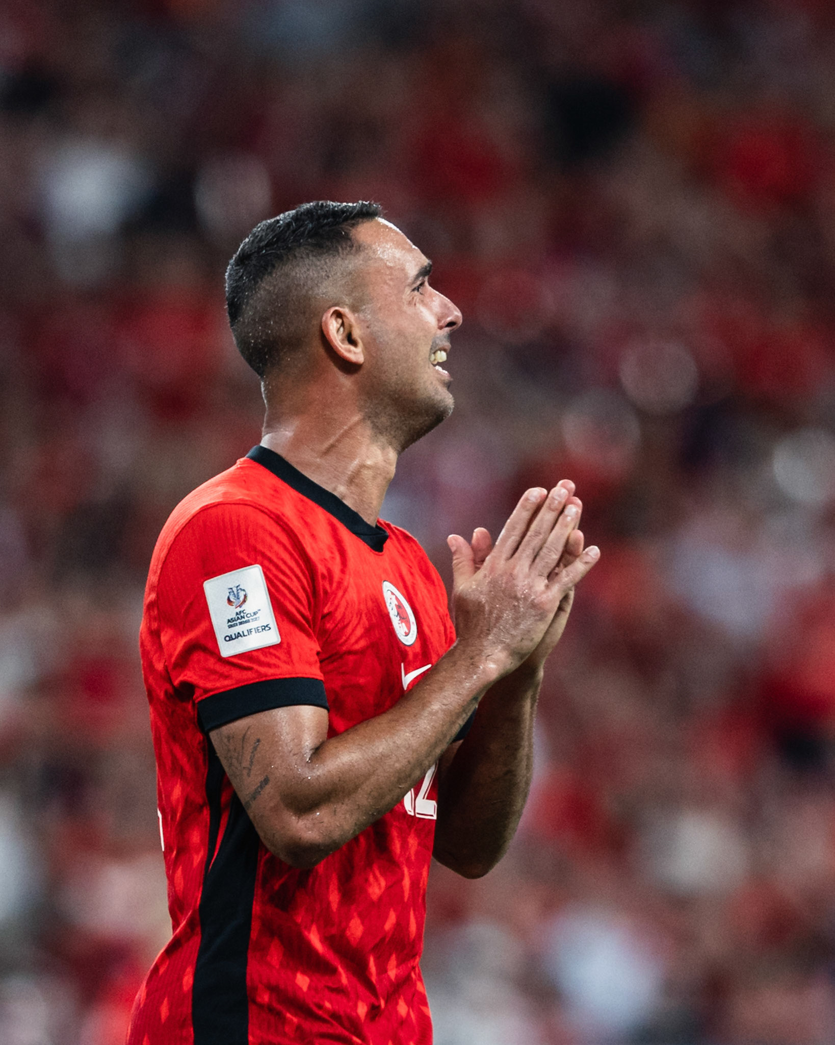 HONG KONG, China - OCTOBER  14:  during 2027 Asian Cup Qualifers - Hong Kong, China vs Bangladesh at Kai Tak Stadium on October 14, 2025 in Hong Kong, China, (Photo by Jack Ng/Pixel Images)