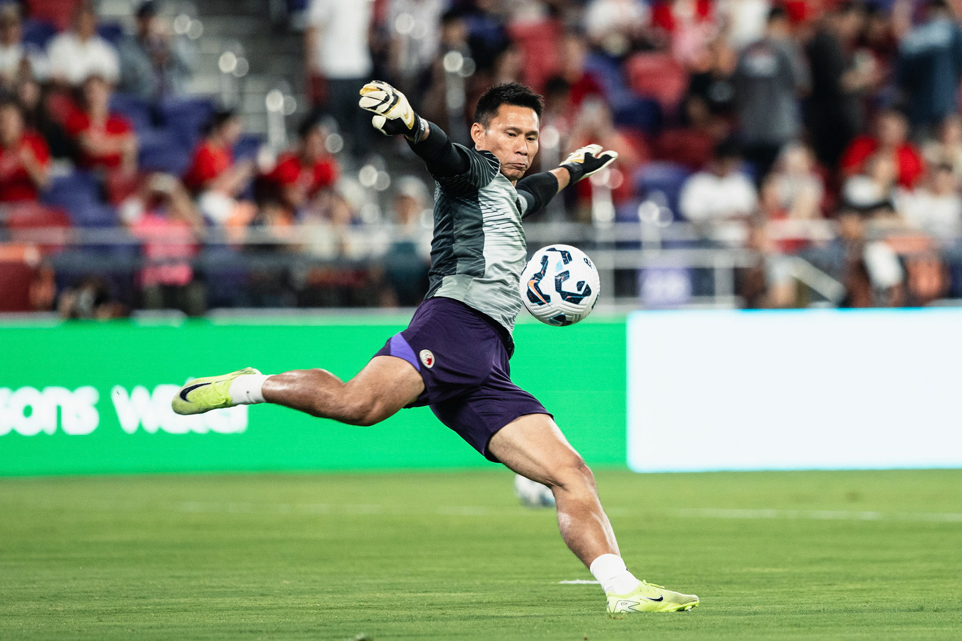 HONG KONG, China - JUNE  10:  during 2027 Asian Cup Qualifers - Hong Kong, China vs India at Kai Tak Stadium on June 10, 2025 in Hong Kong, China, (Photo by Jack Ng/Pixel Images)