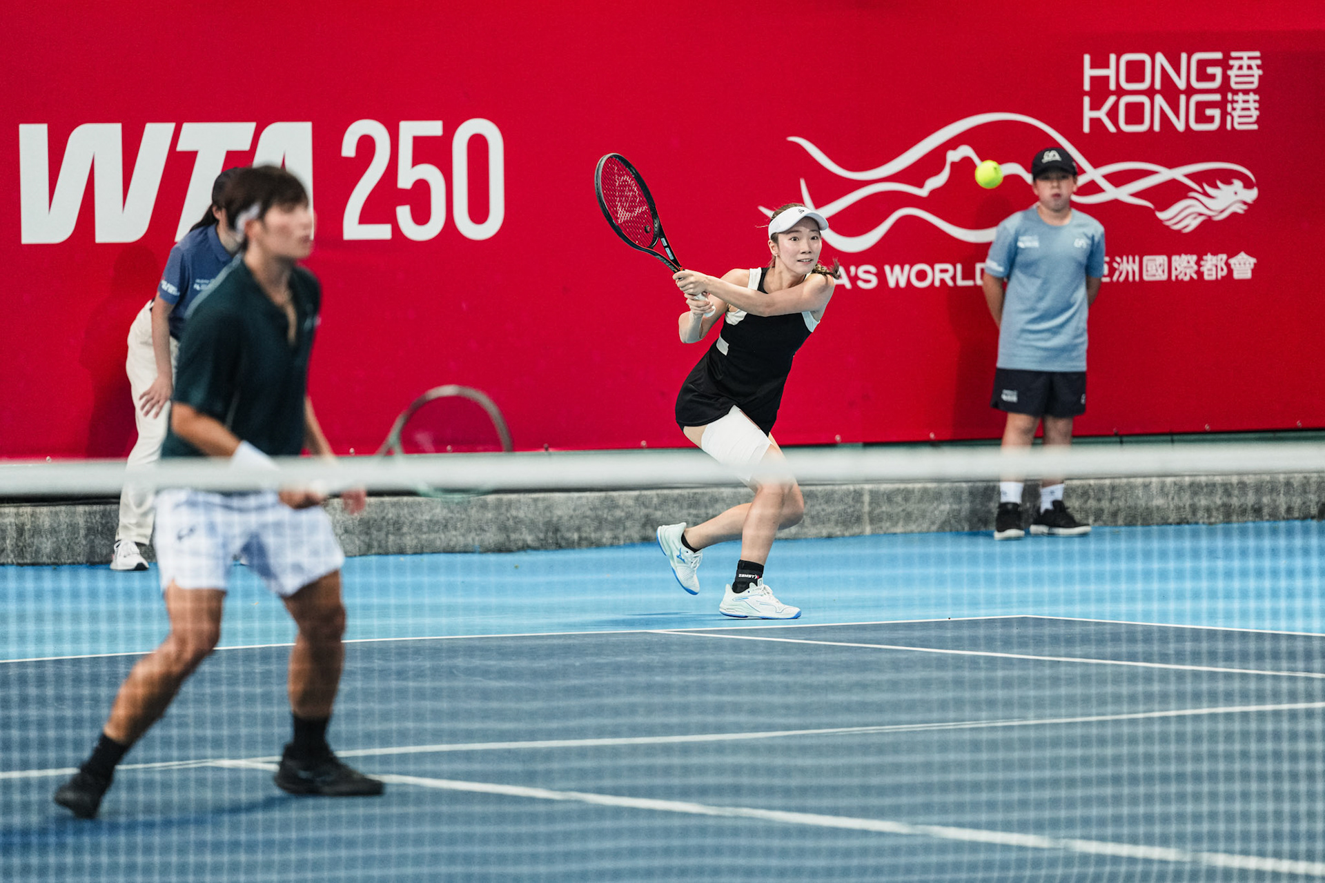 HONG KONG, China - T. Gibson and M. Inglis vs M. Kobori and P. Plipuech during WTA 250 - Prudential Hong Kong Tennis Open at Victoria Park Tennis Court on October 30, 2025 in Hong Kong, China, (Photo by Jack Ng/Alamy Live News)