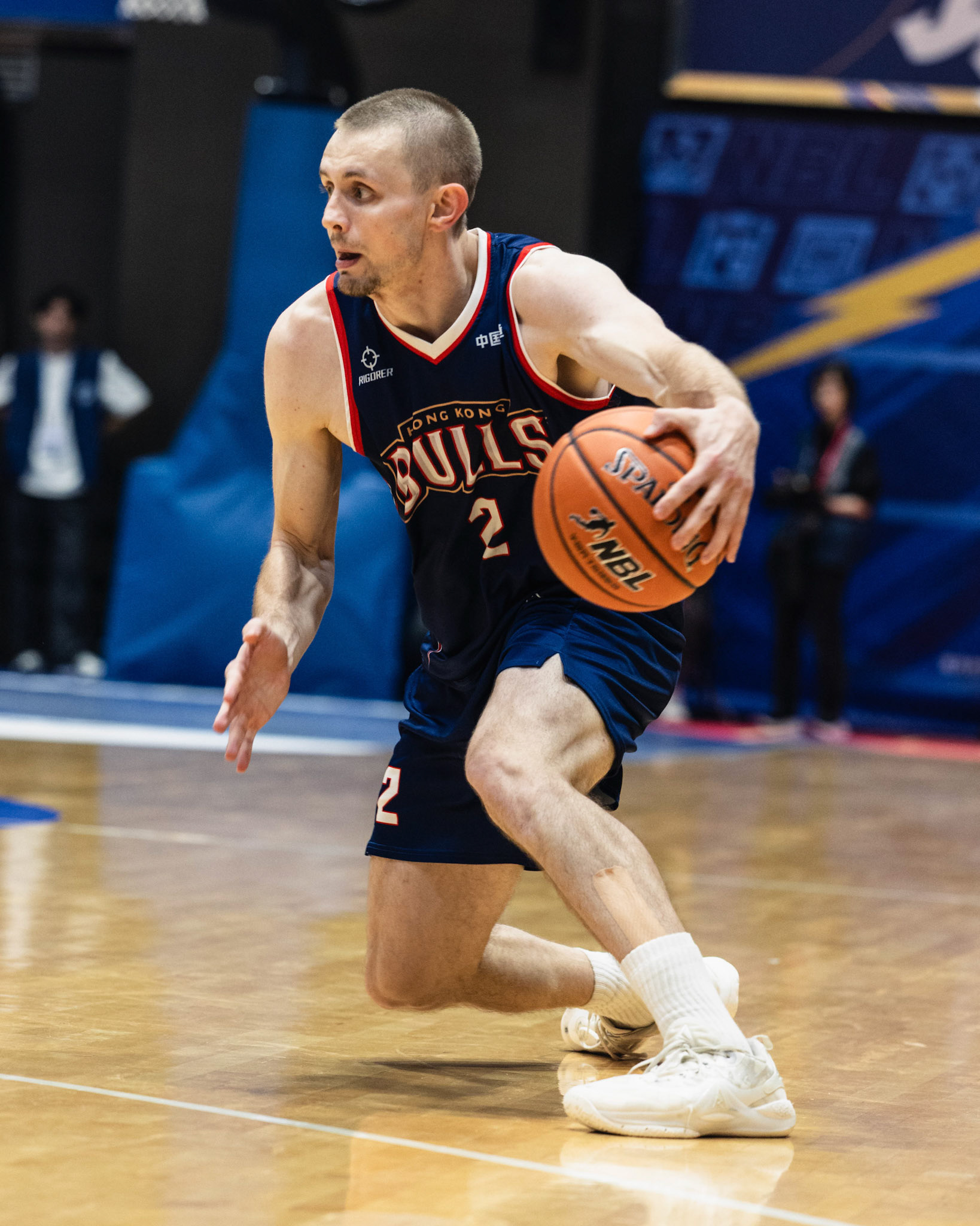 HONG KONG, China - AUGUST  07:  during NBL 2025 Hong Kong Bulls vs Hubei Wenlv at Southorn Stadium on August 7, 2025 in Hong Kong, China, (Photo by Jack Ng/NH_FOTO)