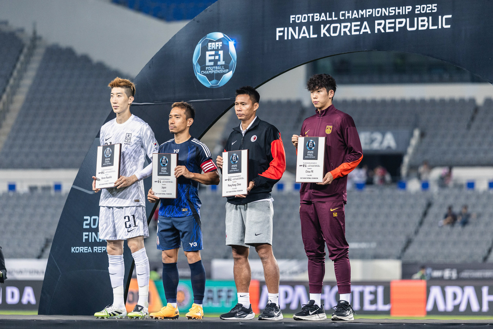 YONGIN, South Korea - JULY  15:  during EAFF E-1 Football Championship - South Korea vs Japan at Yongin Mireu Stadium on July 15, 2025 in Yongin, South Korea, (Photo by Jack Ng/Pixel Images)