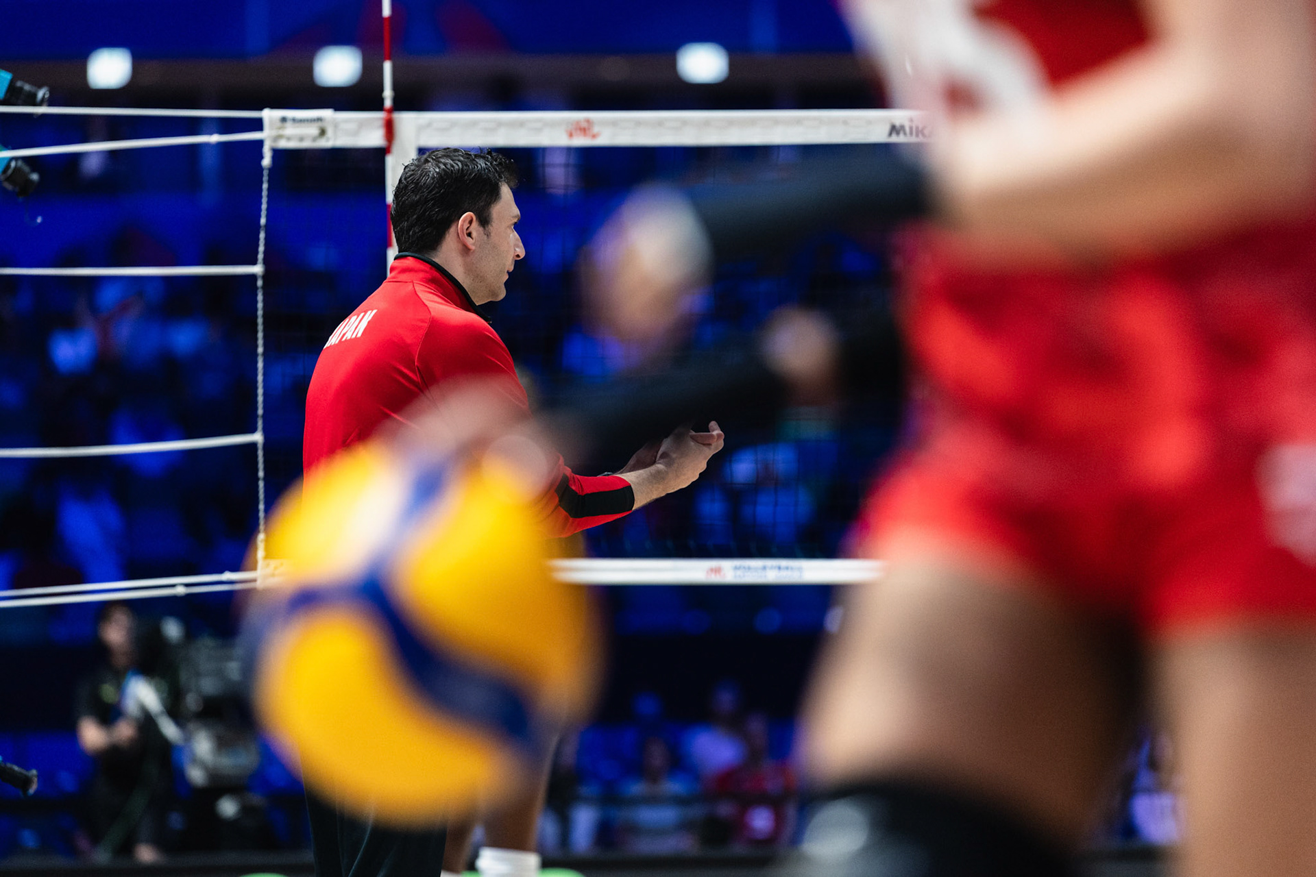 HONG KONG, China - JUNE  20:  during Volleyball Nations League Hong Kong 2025 at Kai Tak Arena on June 20, 2025 in Hong Kong, China, (Photo by Jack Ng/Pixel Images)