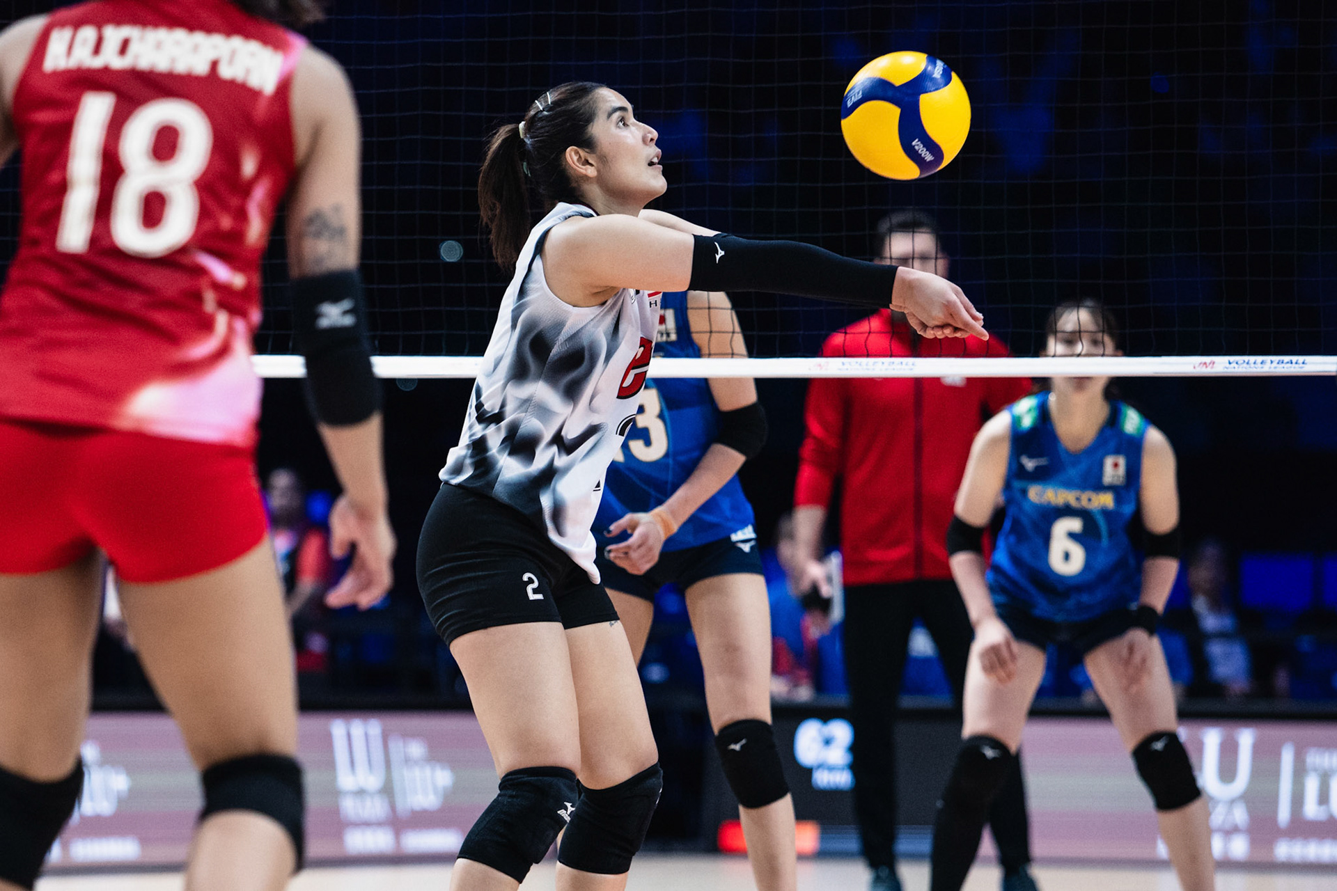 HONG KONG, China - JUNE  18:  during Volleyball Nations League Hong Kong 2025 at Kai Tak Arena on June 18, 2025 in Hong Kong, China, (Photo by Jack Ng/Pixel Images)