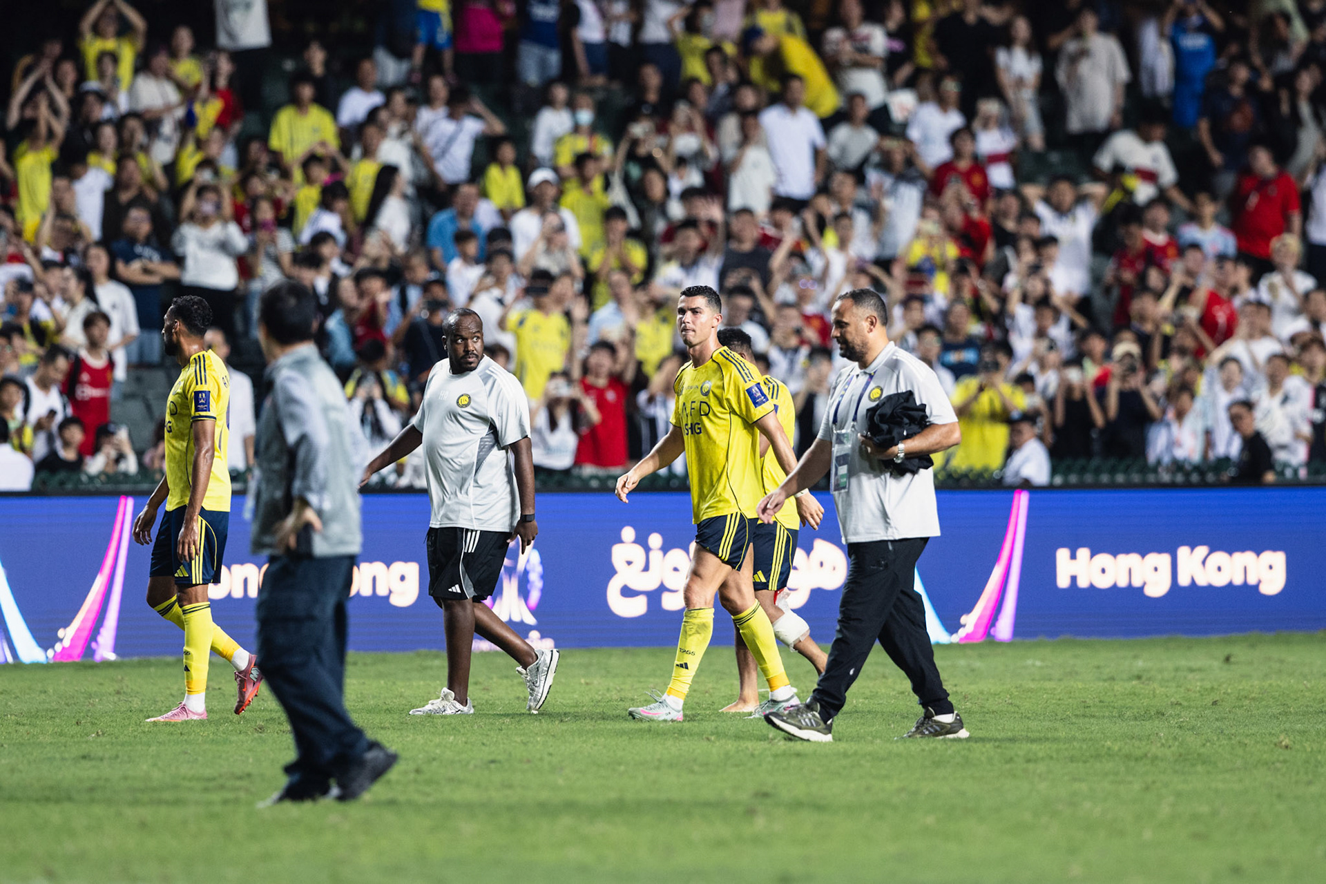 HONG KONG, China - AUGUST  19:  during Saudi Super Cup at Hong Kong Stadium on August 19, 2025 in Hong Kong, China, (Photo by Jack Ng/Jack8th.com)