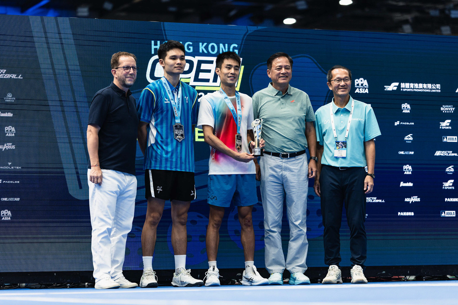 HONG KONG, China - AUGUST  24:  during Pickleball Tour Asia - Hong Kong Open 2025 at Kai Tak Arena on August 24, 2025 in Hong Kong, China, (Photo by Jack Ng/Jack8th.com)
