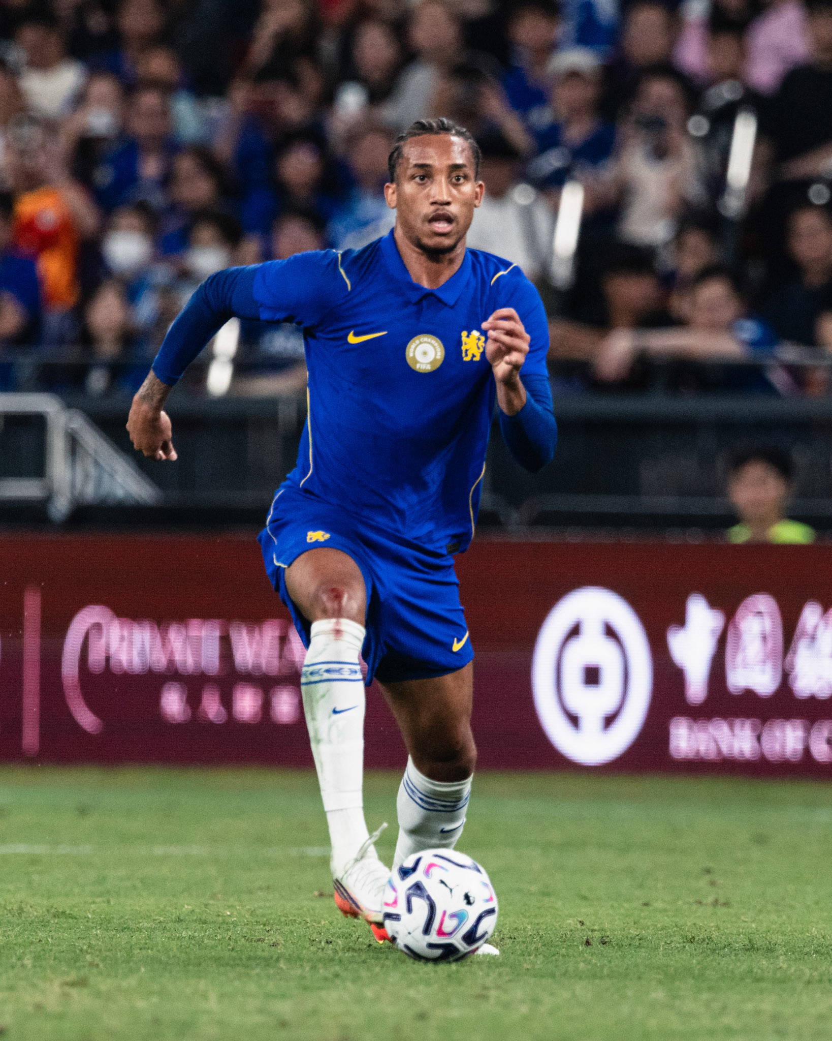HONG KONG, China - AUGUST 05: Joao Pedro (No. 20) of Chelsea in action during Hong Kong Football Festival (HKFF) 2026 - Chelsea vs Juventus at Kai Tak Stadium on August 5, 2026 in Hong Kong, China, (Photo by Jack Ng/Alamy Live News)