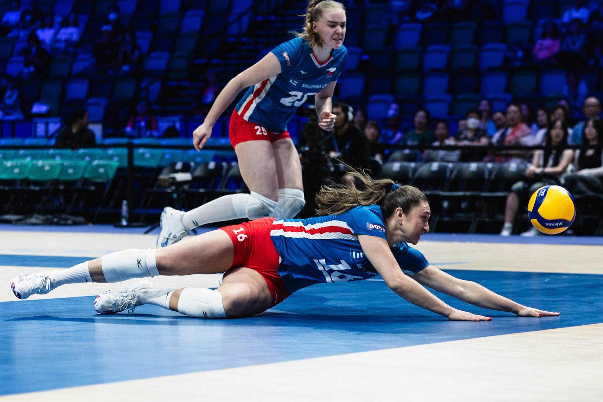HONG KONG, China - JUNE  20:  during Volleyball Nations League Hong Kong 2025 at Kai Tak Arena on June 20, 2025 in Hong Kong, China, (Photo by Jack Ng/Pixel Images)