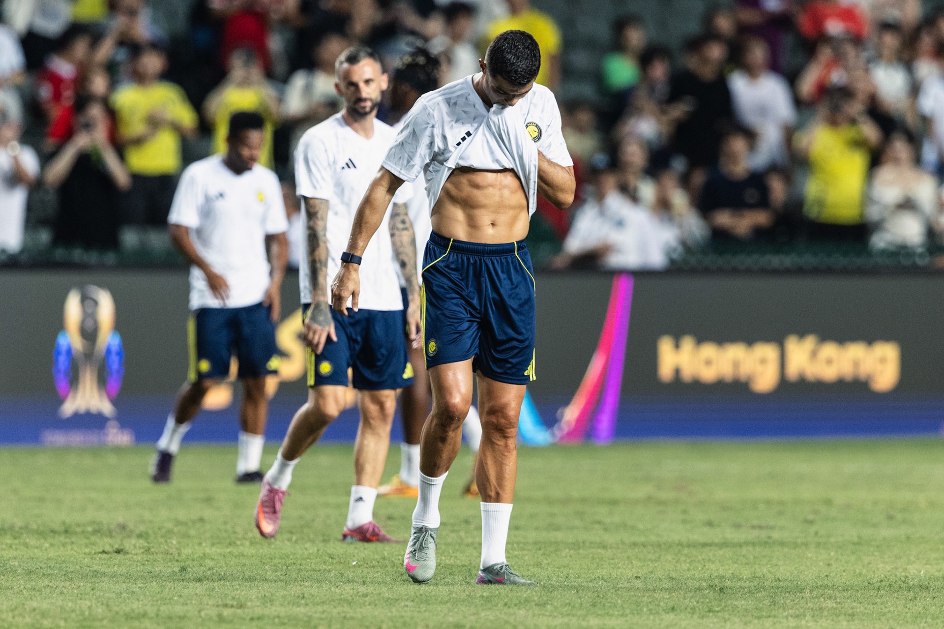 HONG KONG, China - AUGUST  23:  during Saudi Super Cup Final - Al-Nassr vs Al-Ahli at Hong Kong Stadium on August 23, 2025 in Hong Kong, China, (Photo by Jack Ng/Jack8th.com)