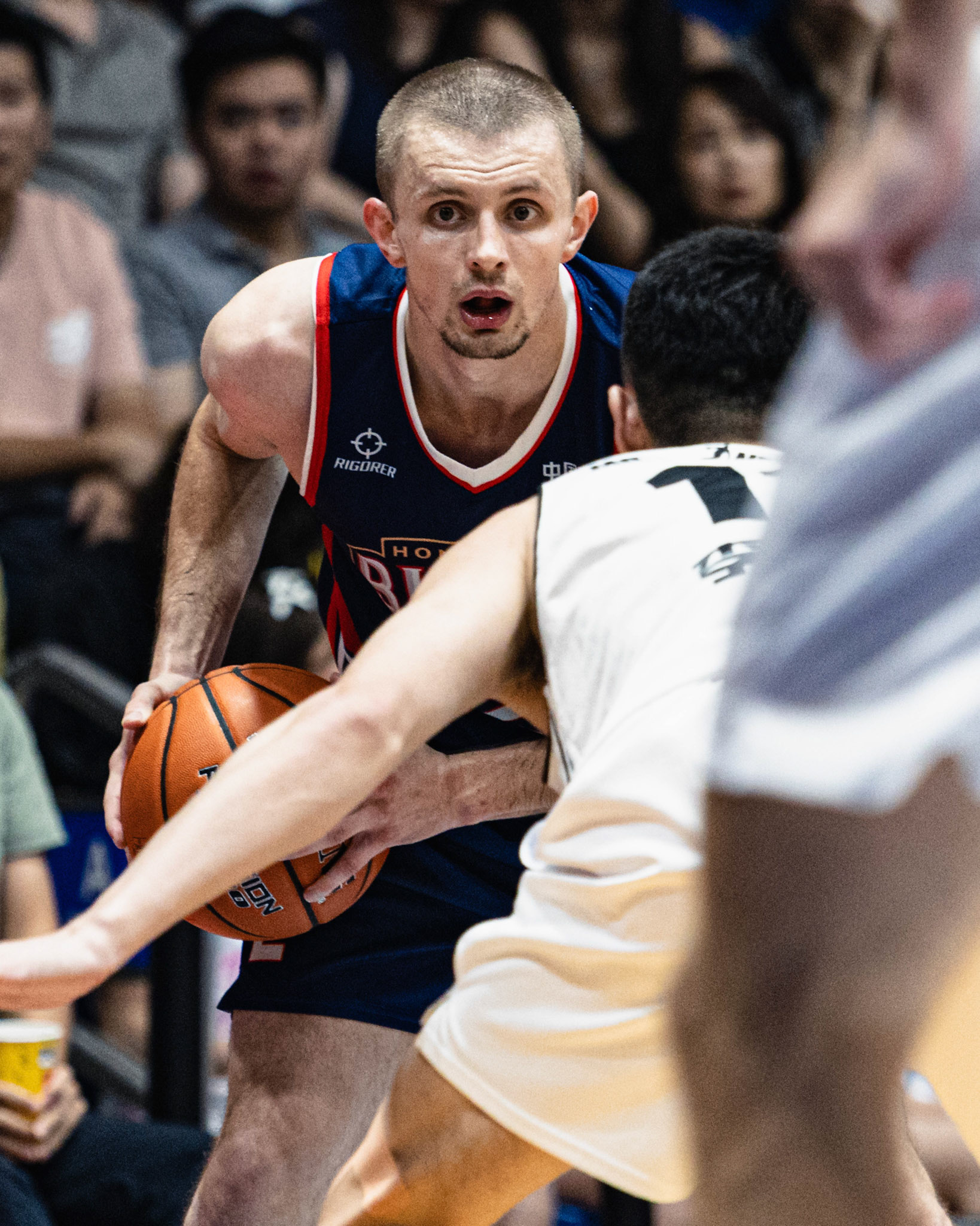 HONG KONG, China - AUGUST  07:  during NBL 2025 Hong Kong Bulls vs Hubei Wenlv at Southorn Stadium on August 7, 2025 in Hong Kong, China, (Photo by Jack Ng/NH_FOTO)