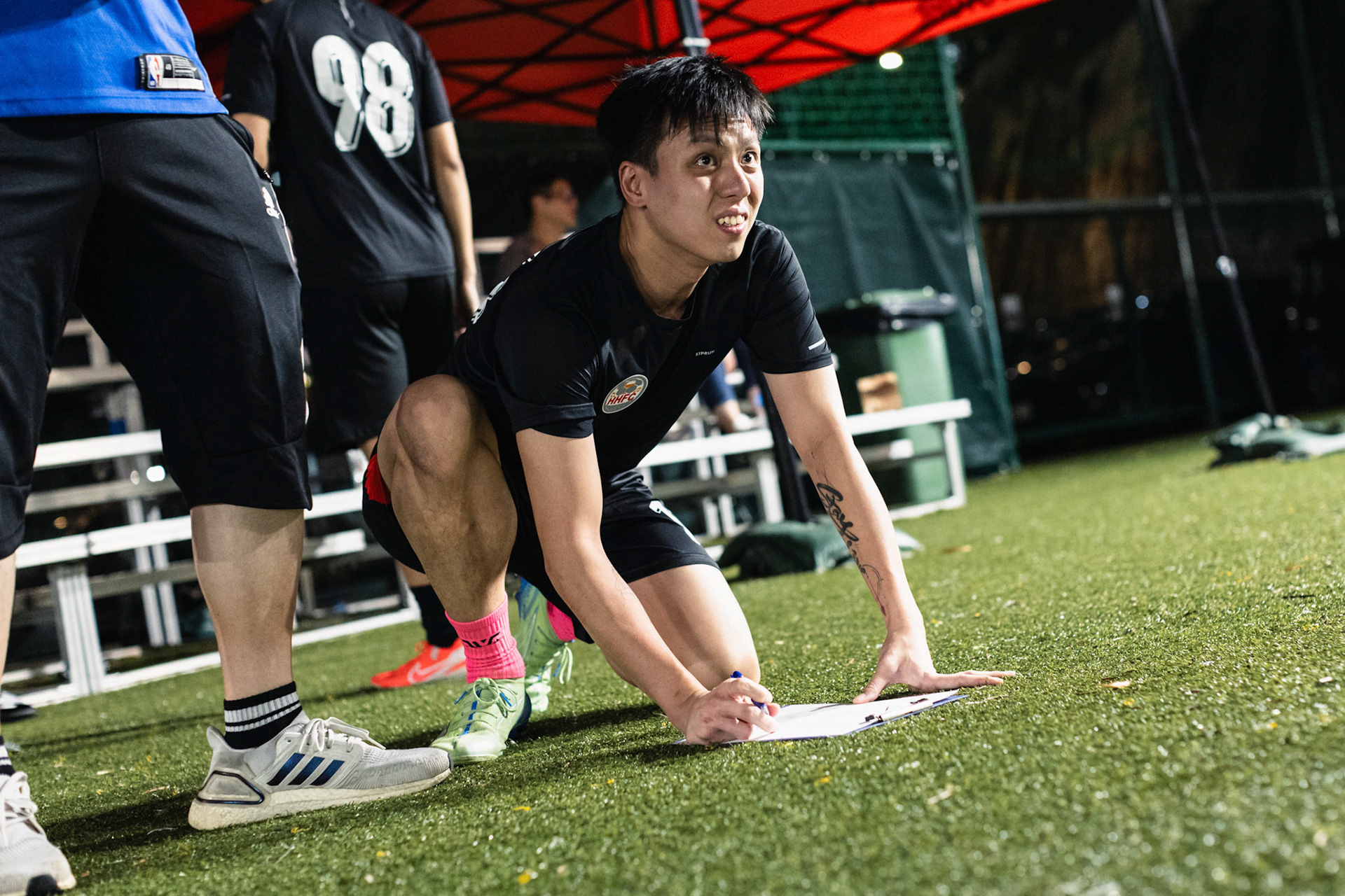 HONG KONG, China - SEPTEMBER  28:  during Champions 3 Cup at Chealsea Soccer Pitch on September 28, 2025 in Hong Kong, China, (Photo by Jack Ng/Pixel Images)