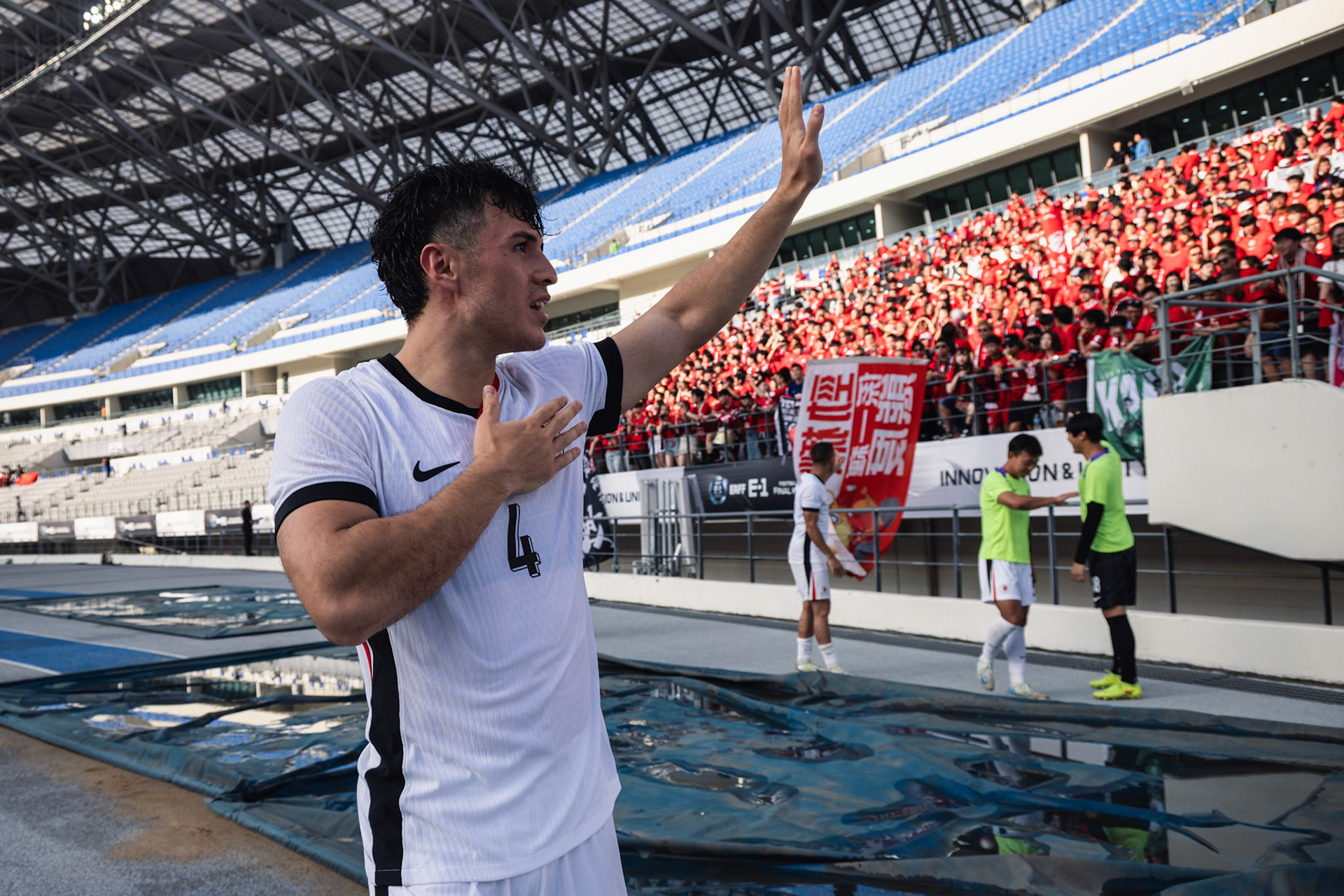 YONGIN, South Korea - JULY  15:  during EAFF E-1 Football Championship - China PR vs Hong Kong, China at Yongin Mireu Stadium on July 15, 2025 in Yongin, South Korea, (Photo by Jack Ng/Pixel Images)