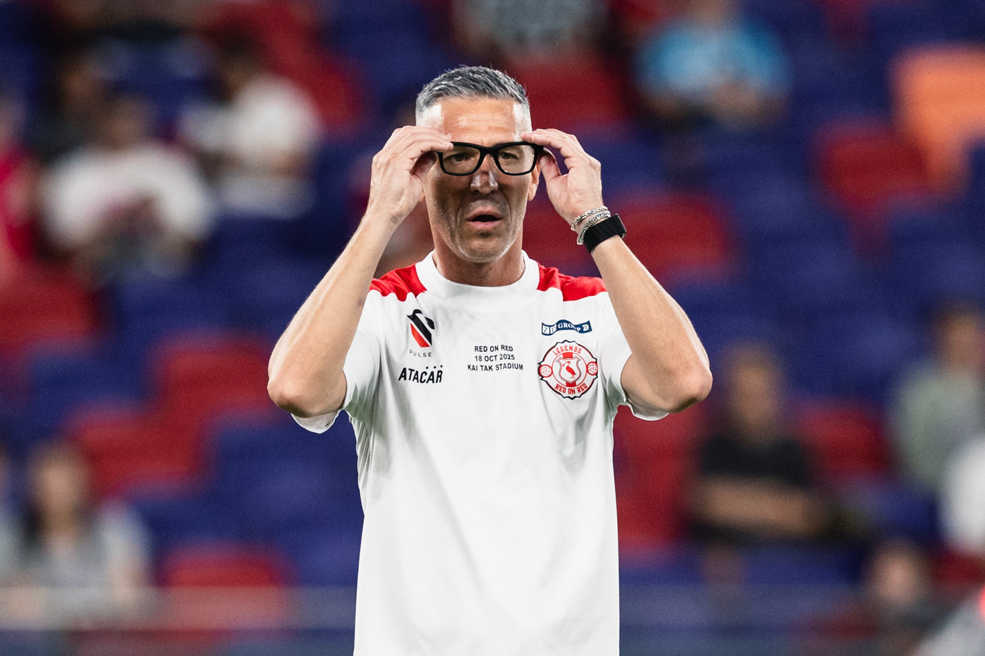 Kai Tak Stadium, HONG KONG, China - OCTOBER 18:  during Red on Red 2025 at Kai Tak Stadium on October 18, 2025 in Hong Kong, China, (Photo by Jack Ng/Jack Ng/Alamy Live News)