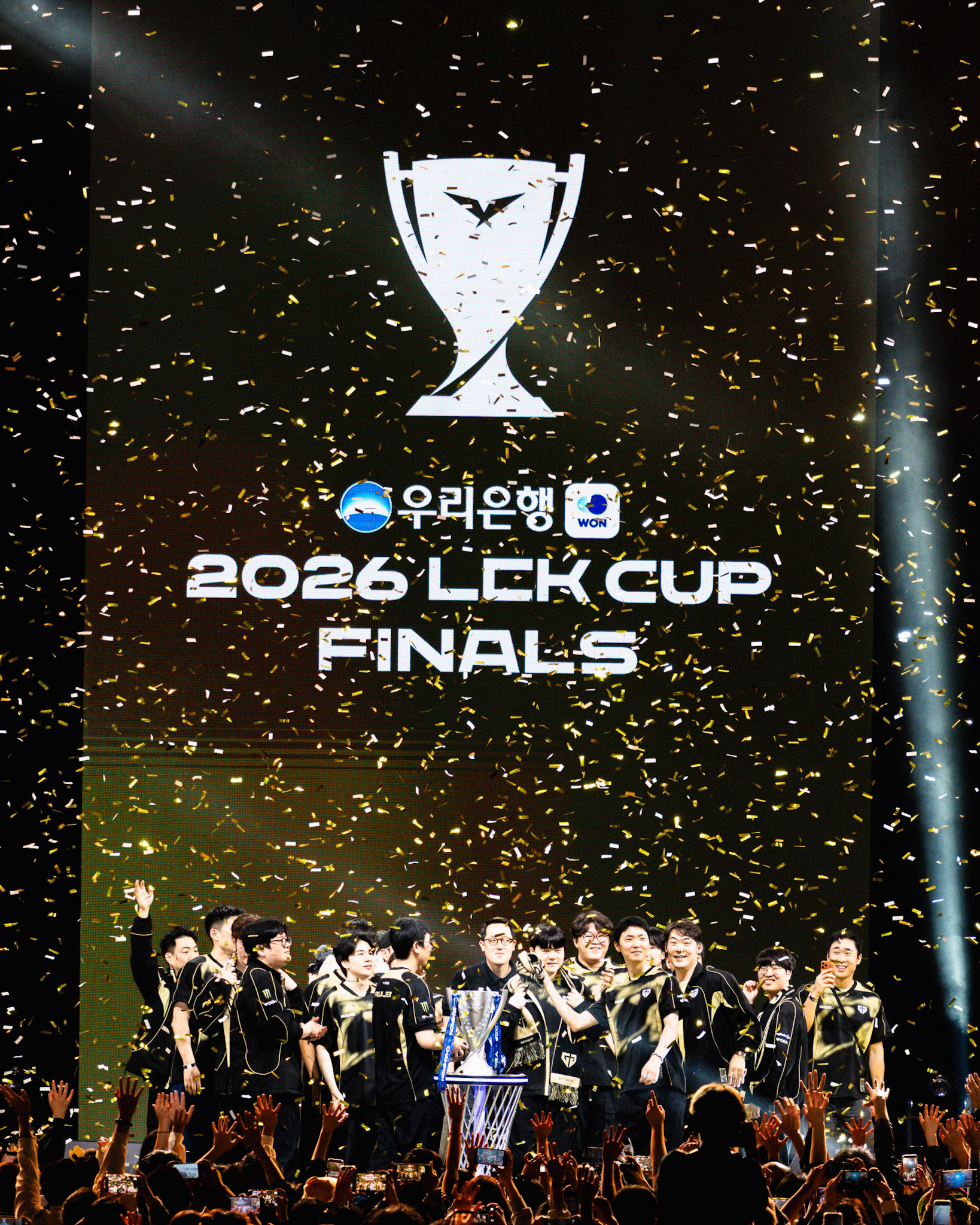 HONG KONG, China - MARCH 01: during 2026 LCK Cup Finals in Hong Kong at Kai Tak Arena on March 1, 2026 in Hong Kong, China, (Photo by Jack Ng/Alamy Live News)