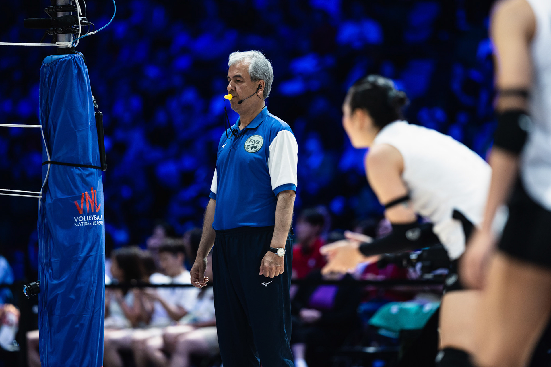 HONG KONG, China - JUNE  21:  during Volleyball Nations League Hong Kong 2025 at Kai Tak Arena on June 21, 2025 in Hong Kong, China, (Photo by Jack Ng/Pixel Images)