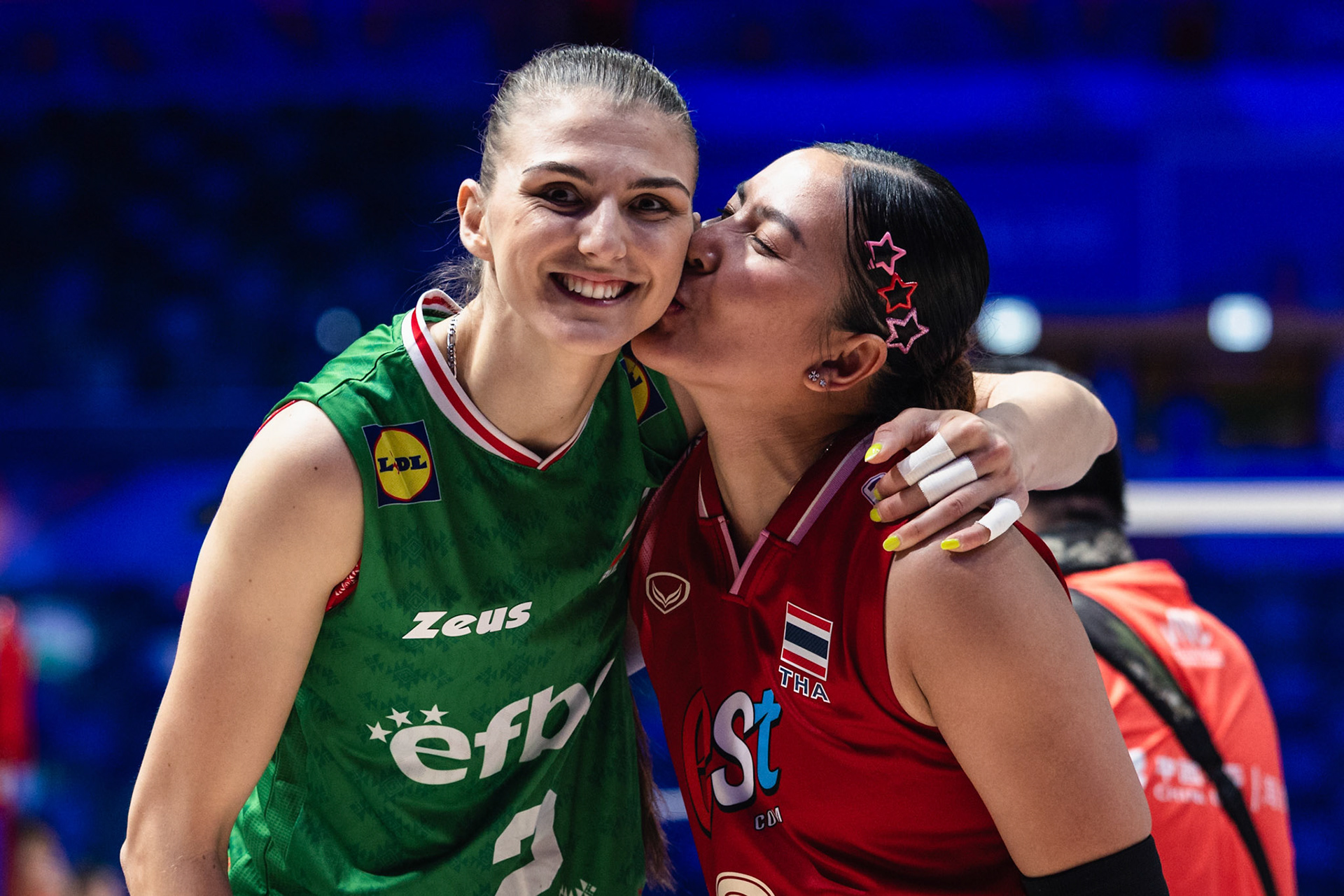 HONG KONG, China - JUNE  22:  during Volleyball Nations League Hong Kong 2025 at Kai Tak Arena on June 22, 2025 in Hong Kong, China, (Photo by Jack Ng/Pixel Images)