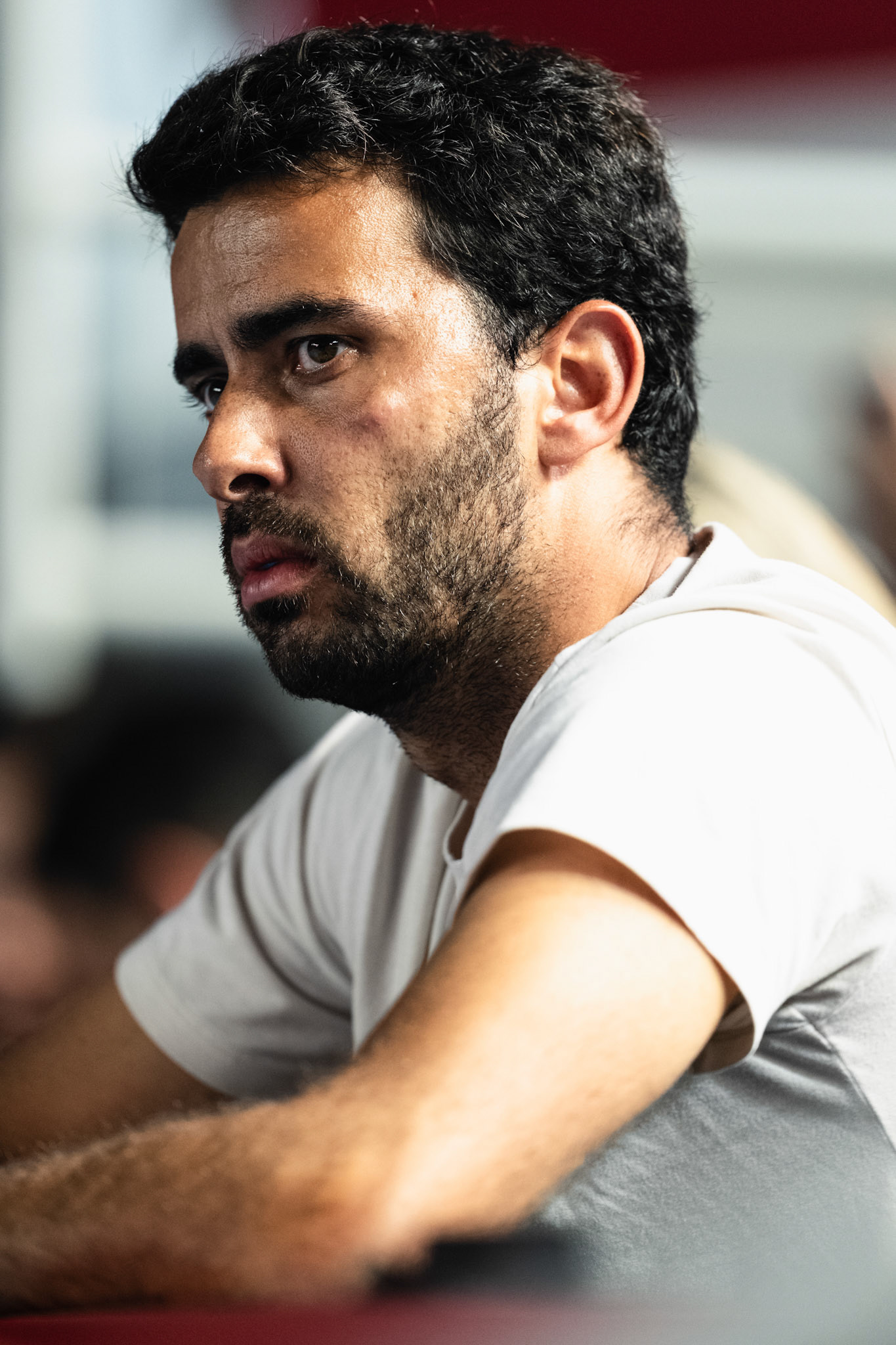 HONG KONG, China - Anna Kalinskaya of Russia play against Victoria Mboko of Canada during WTA 250 - Prudential Hong Kong Tennis Open at Victoria Park Tennis Court on October 31, 2025 in Hong Kong, China, (Photo by Jack Ng/Alamy Live News)