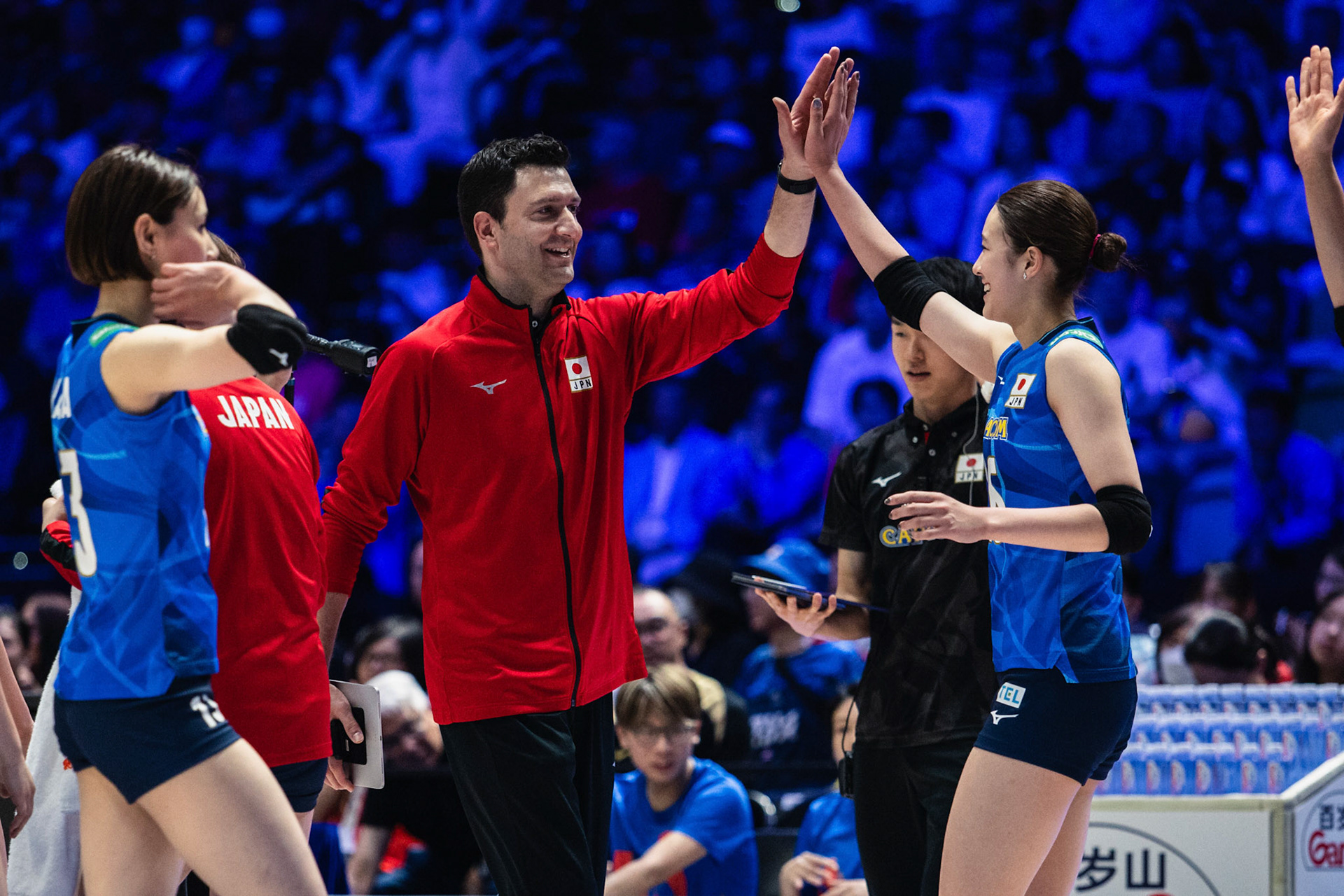 HONG KONG, China - JUNE  18:  during Volleyball Nations League Hong Kong 2025 at Kai Tak Arena on June 18, 2025 in Hong Kong, China, (Photo by Jack Ng/Pixel Images)