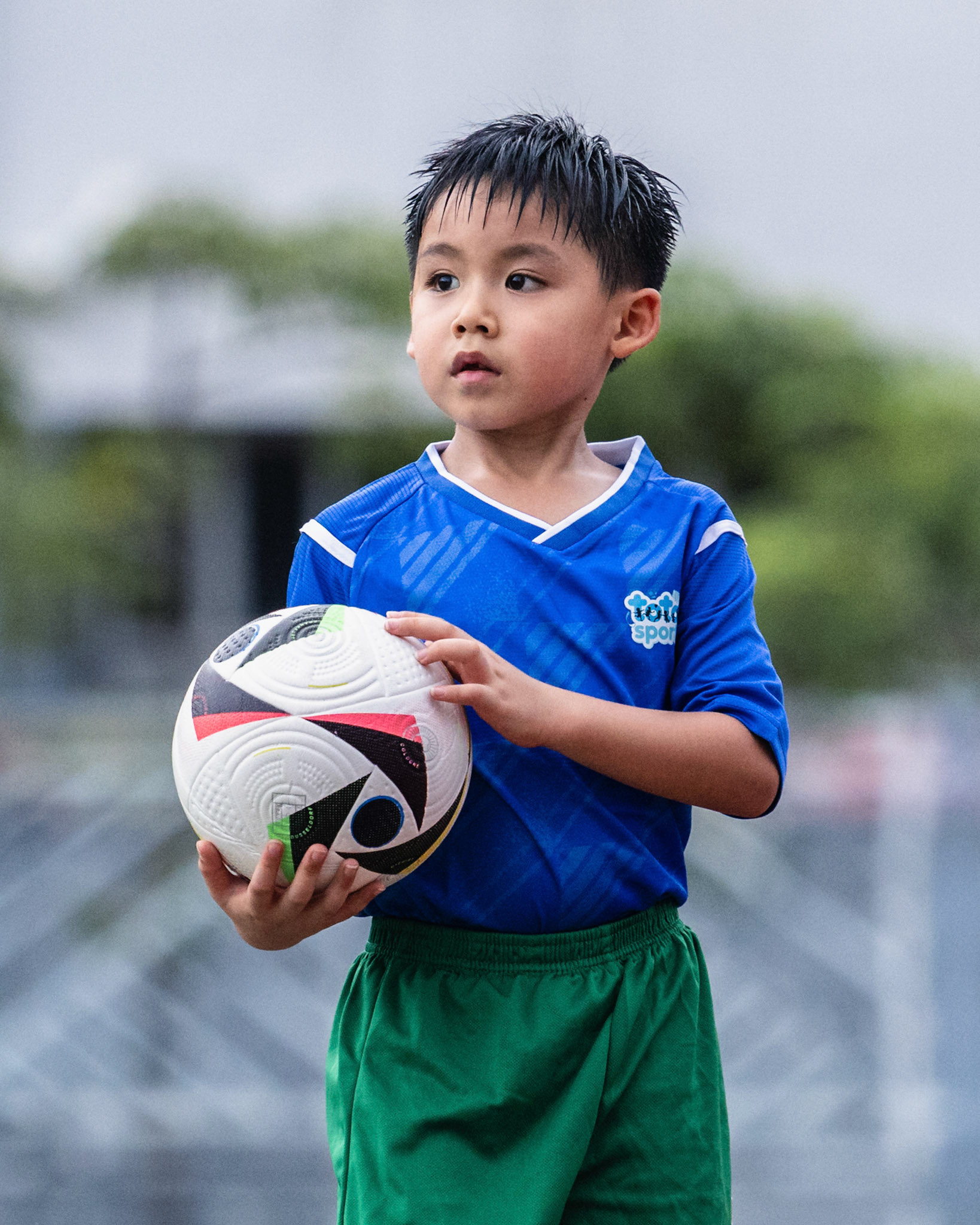 HONG KONG, China - AUGUST  18:  during Total Sports Academy Football Training at Yuen Long on August 18, 2025 in Hong Kong, China, (Photo by Jack Ng/Jack8th.com)