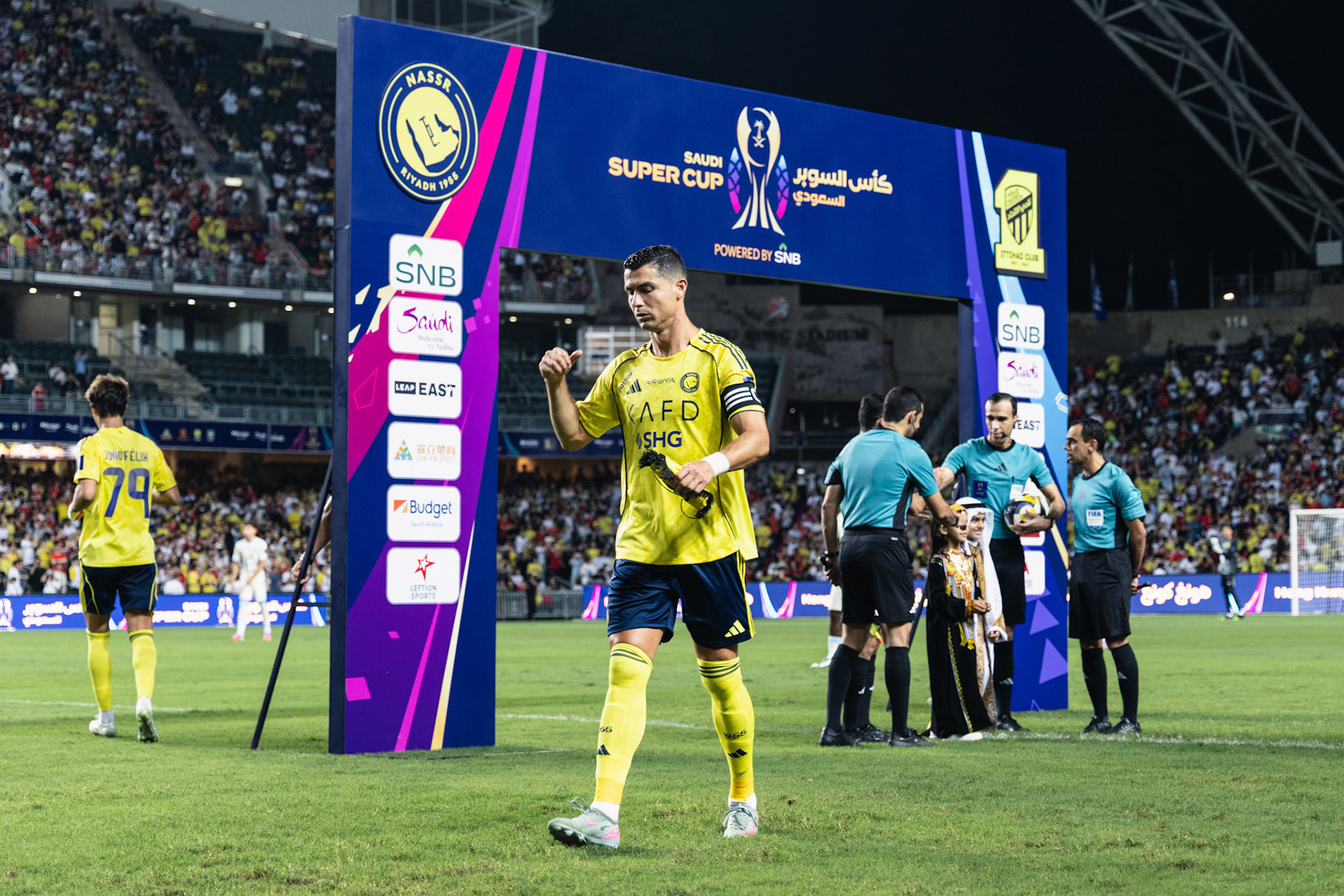 HONG KONG, China - AUGUST  19:  during Saudi Super Cup at Hong Kong Stadium on August 19, 2025 in Hong Kong, China, (Photo by Jack Ng/Jack8th.com)