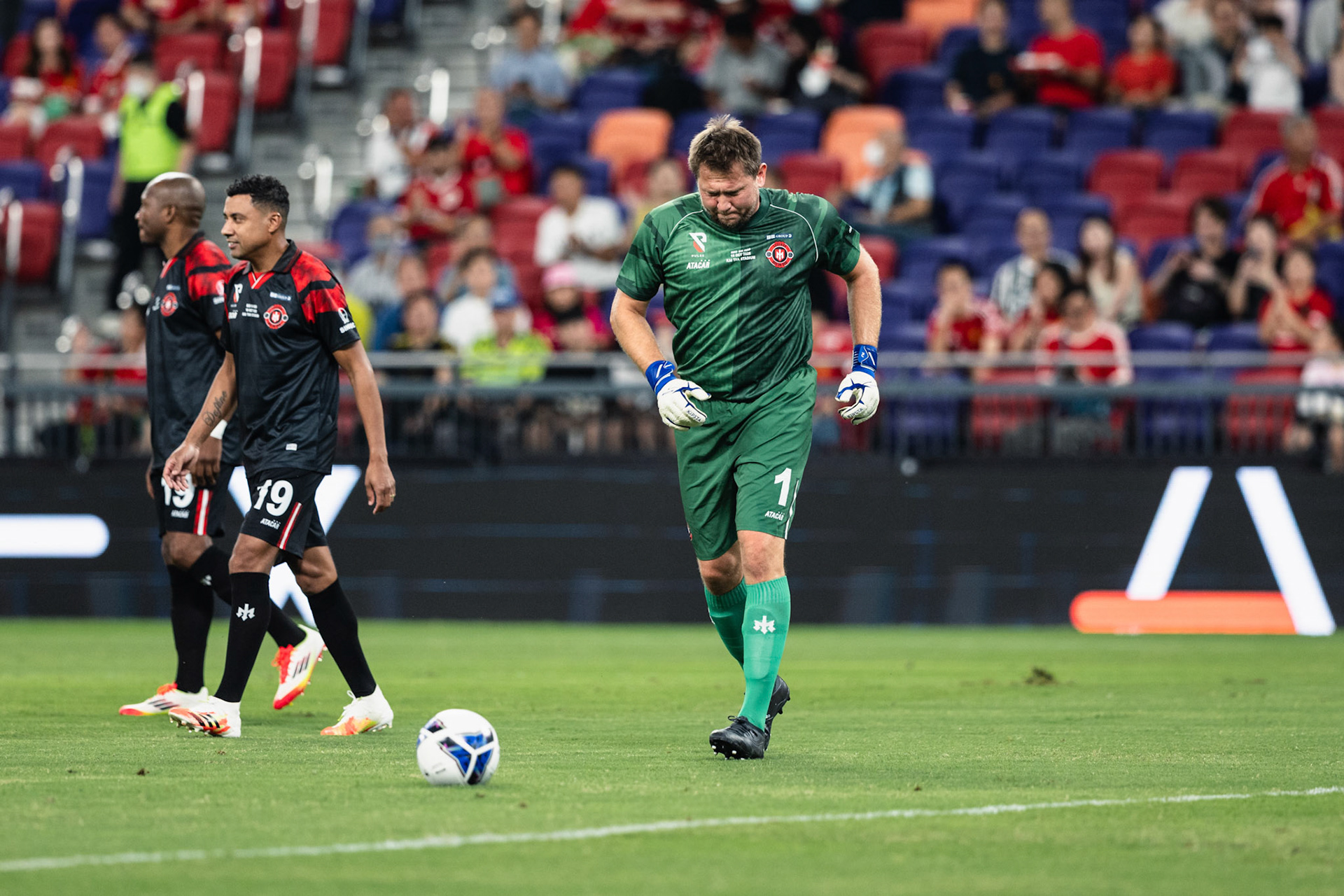Kai Tak Stadium, HONG KONG, China - OCTOBER 18:  during Red on Red 2025 at Kai Tak Stadium on October 18, 2025 in Hong Kong, China, (Photo by Jack Ng/Jack Ng/Alamy Live News)