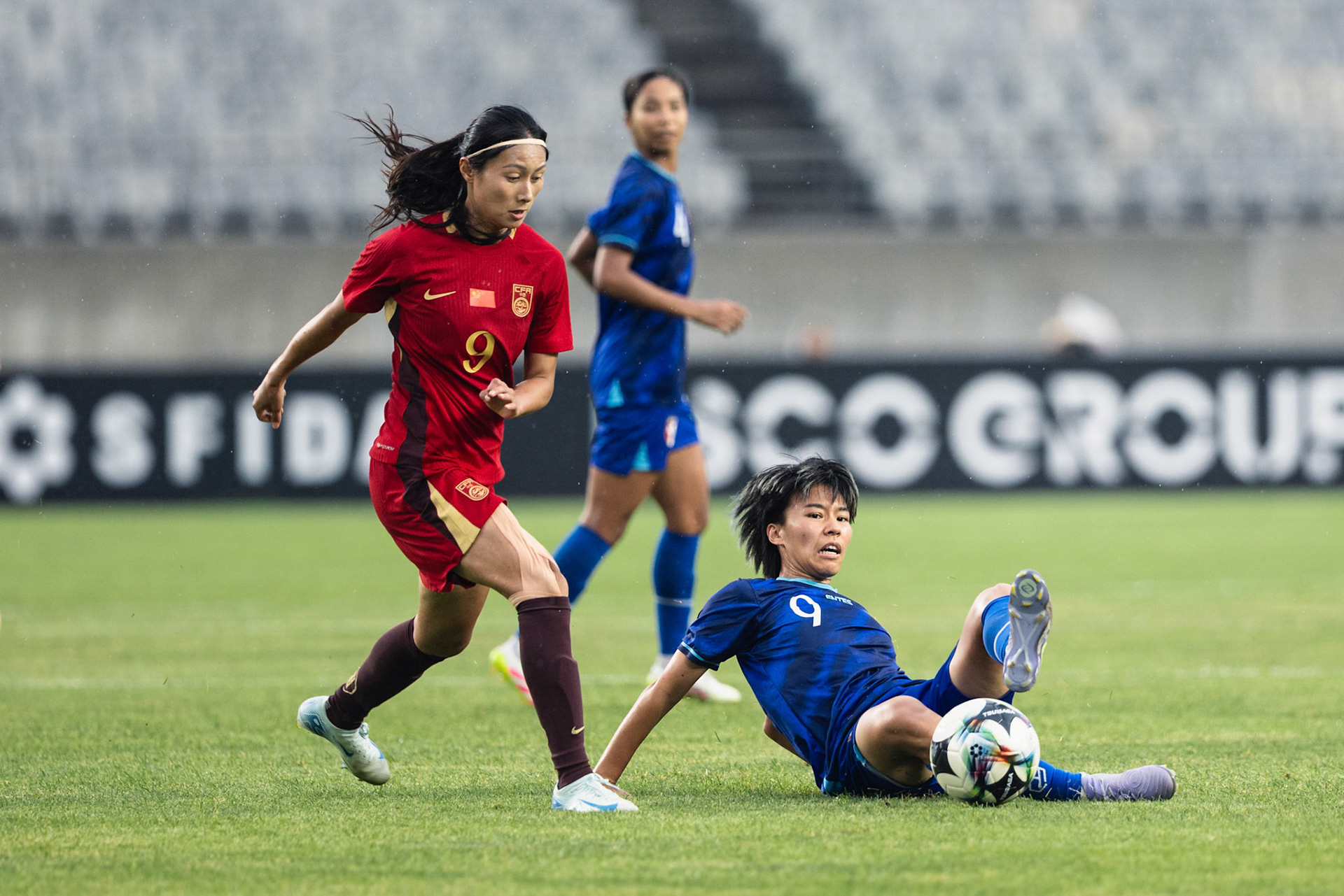 HWASEONG, South Korea - JULY  13:  during EAFF E-1 Football Championship - Chinese Taipei vs China PR at Hwaseong Sports Complex on July 13, 2025 in Hwaseong, South Korea, (Photo by Jack Ng/Pixel Images)