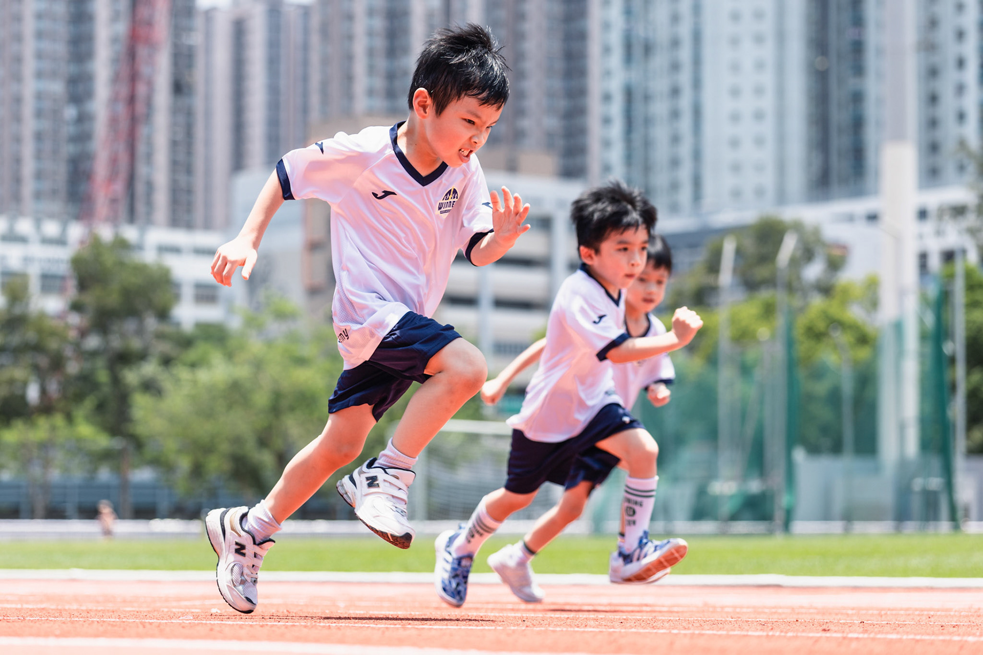 HONG KONG, China - JULY  27:  during Winner Sports Academy Training at Ma On Shan Sports Ground on July 27, 2025 in Hong Kong, China, (Photo by Jack Ng/)