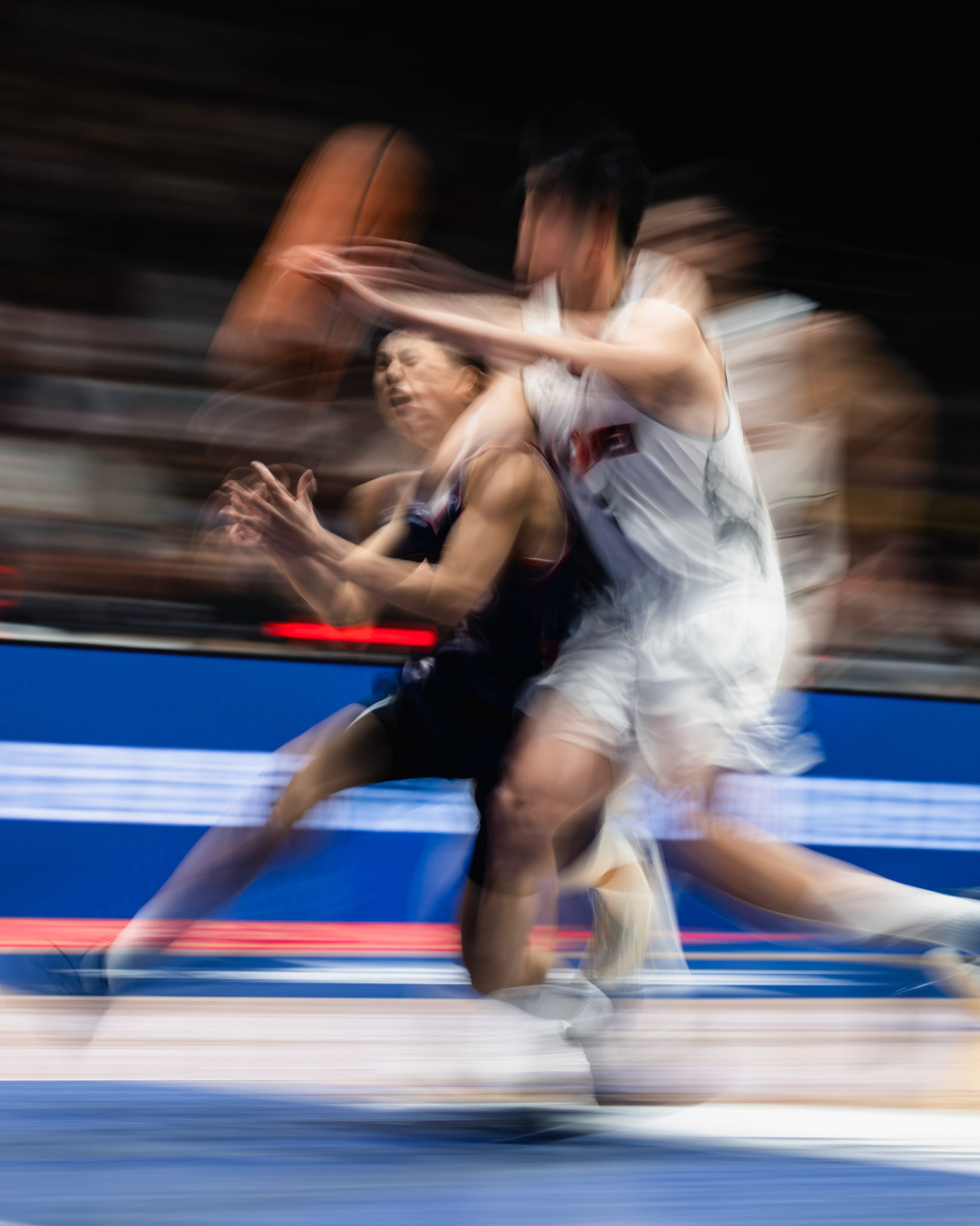 HONG KONG, China - AUGUST  07:  during NBL 2025 Hong Kong Bulls vs Hubei Wenlv at Southorn Stadium on August 7, 2025 in Hong Kong, China, (Photo by Jack Ng/NH_FOTO)