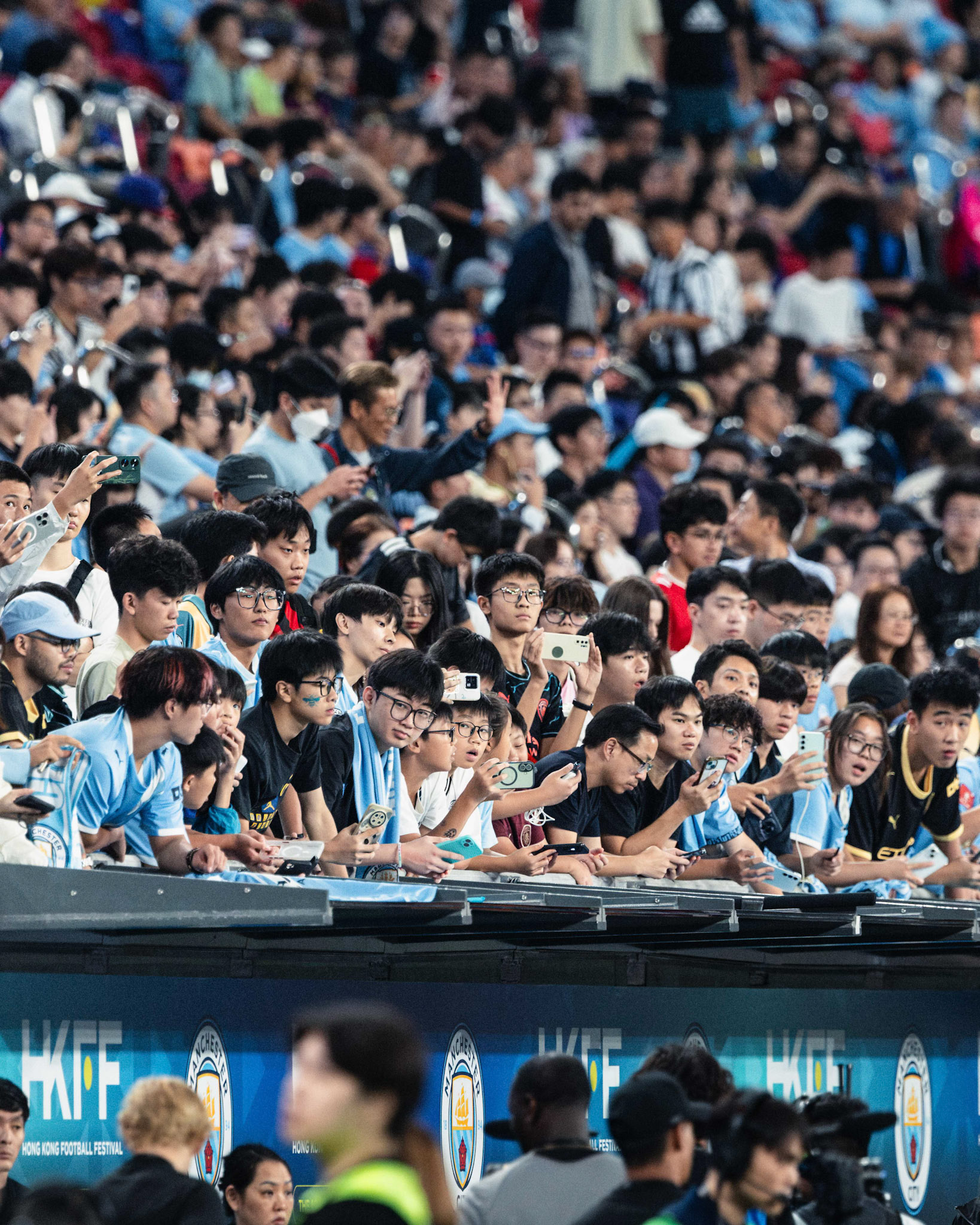 HONG KONG, China - JULY  31:  during Hong Kong Football Festival (HKFF) 2026 Pre-match press conference and open training of Manchester City vs Inter at Kai Tak Stadium on July 31, 2026 in Hong Kong, China, (Photo by Jack Ng/Alamy Live News)