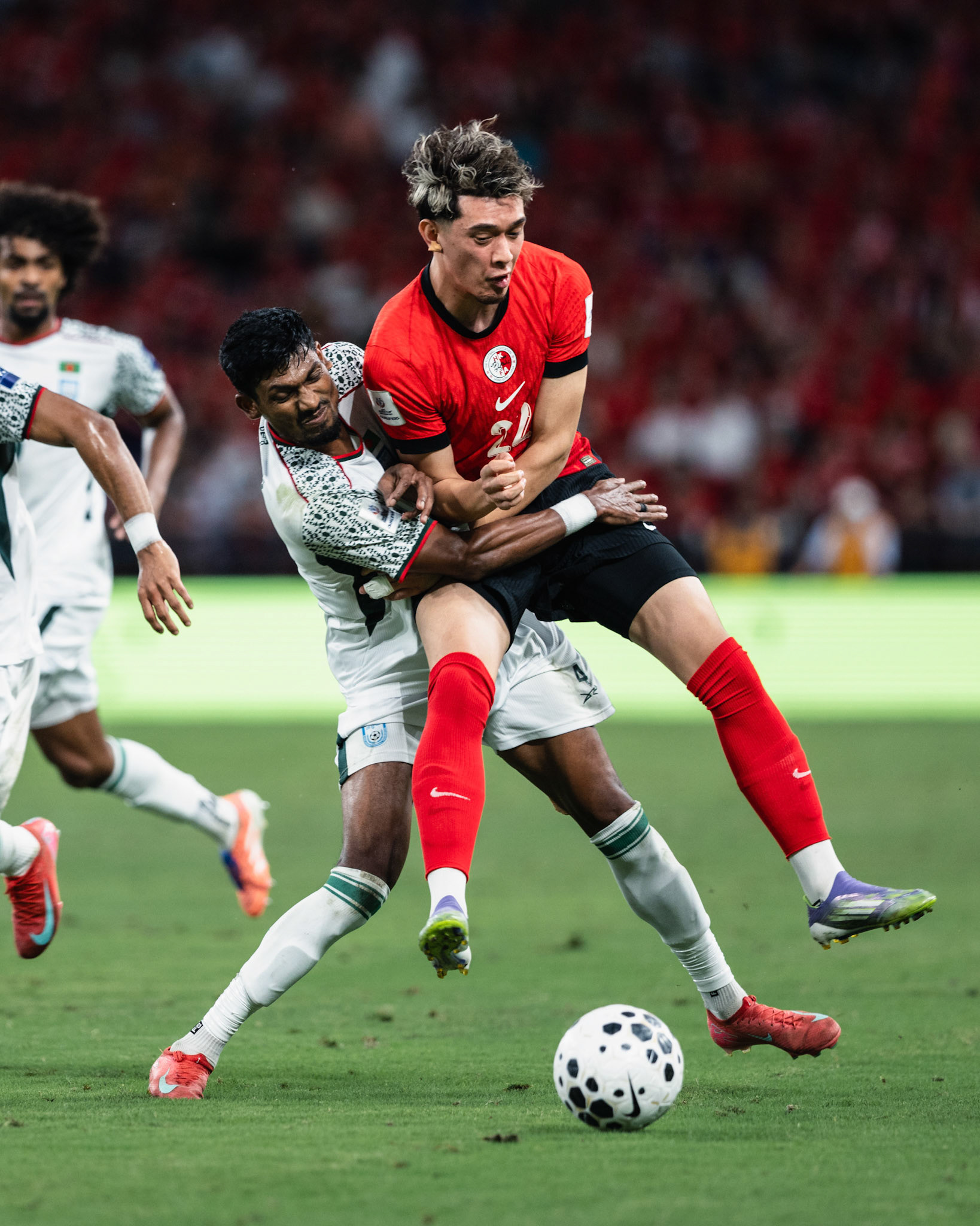HONG KONG, China - OCTOBER  14:  during 2027 Asian Cup Qualifers - Hong Kong, China vs Bangladesh at Kai Tak Stadium on October 14, 2025 in Hong Kong, China, (Photo by Jack Ng/Pixel Images)