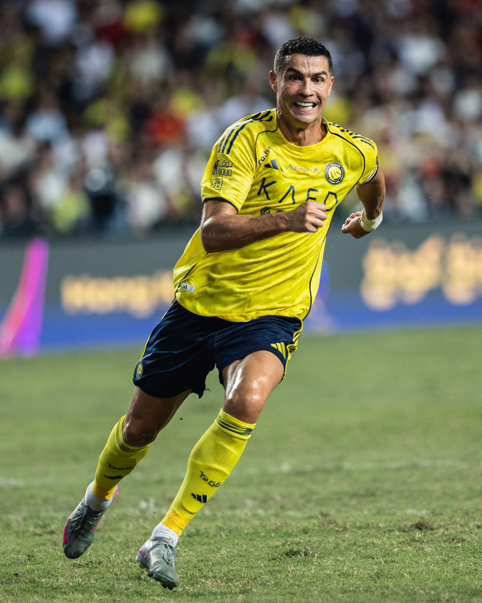 HONG KONG, China - AUGUST  23:  during Saudi Super Cup Final - Al-Nassr vs Al-Ahli at Hong Kong Stadium on August 23, 2025 in Hong Kong, China, (Photo by Jack Ng/Jack8th.com)