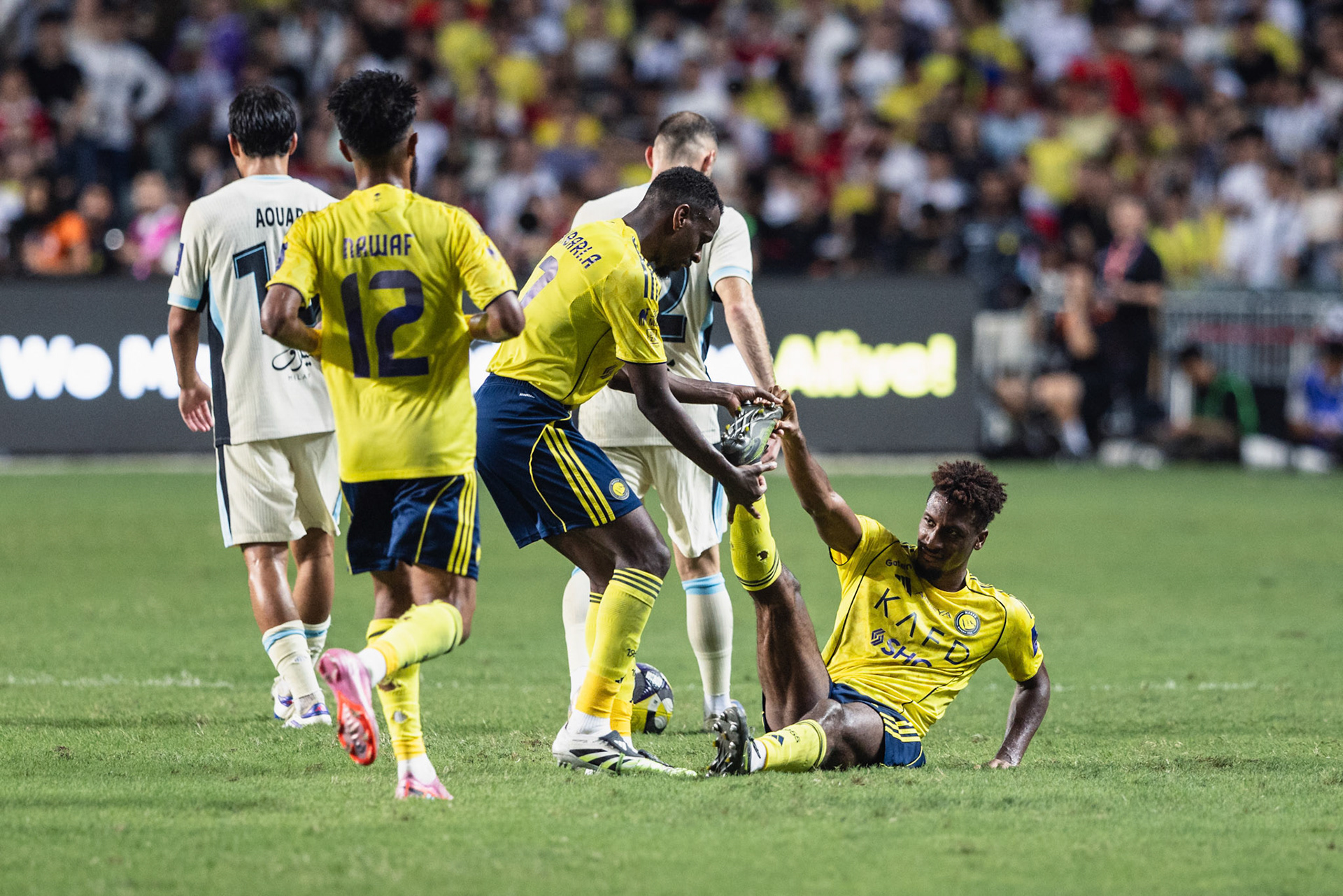 HONG KONG, China - AUGUST  19:  during Saudi Super Cup at Hong Kong Stadium on August 19, 2025 in Hong Kong, China, (Photo by Jack Ng/Jack8th.com)