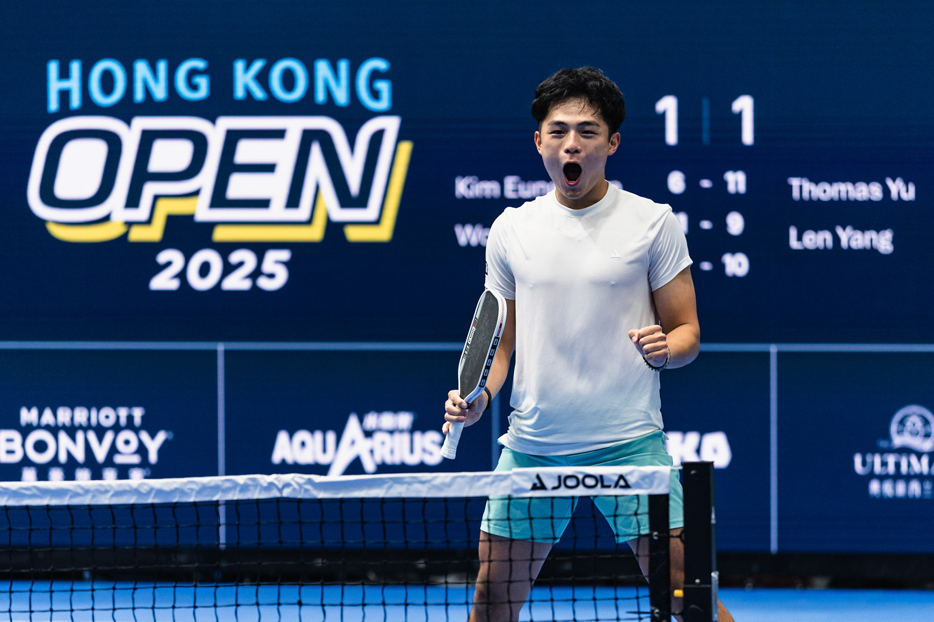 HONG KONG, China - AUGUST  24:  during Pickleball Tour Asia - Hong Kong Open 2025 at Kai Tak Arena on August 24, 2025 in Hong Kong, China, (Photo by Jack Ng/Jack8th.com)