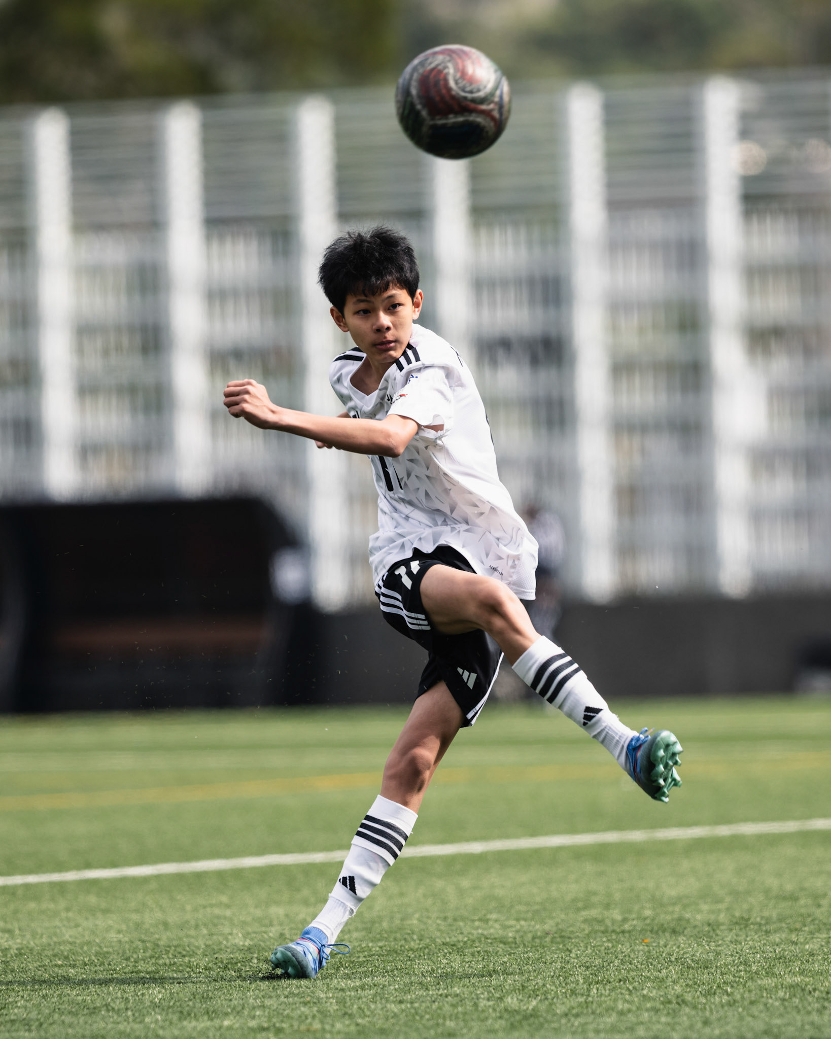 HONG KONG, China - FEBRUARY 09: during SamGor All Hong Kong Schools Jing Ying Football Tournament 2025-26 - Jockey Club Ti-I College vs Ying Wa College at Po Kong Village Road Park  Artificial Turf Soccer Pitch on February 9, 2026 in Hong Kong, China, (Photo by Jack Ng/)