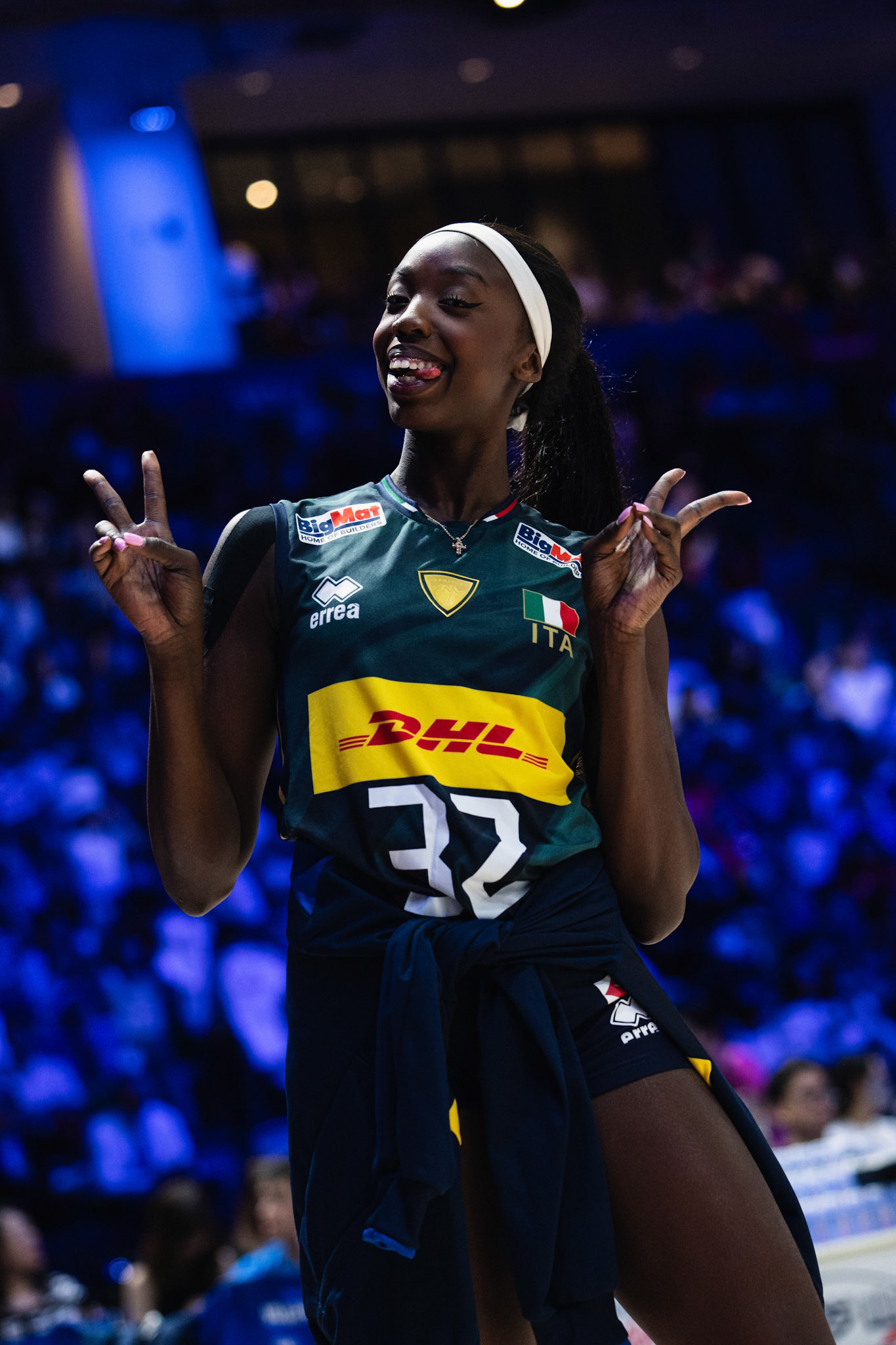 HONG KONG, China - JUNE  20:  during Volleyball Nations League Hong Kong 2025 at Kai Tak Arena on June 20, 2025 in Hong Kong, China, (Photo by Jack Ng/Pixel Images)