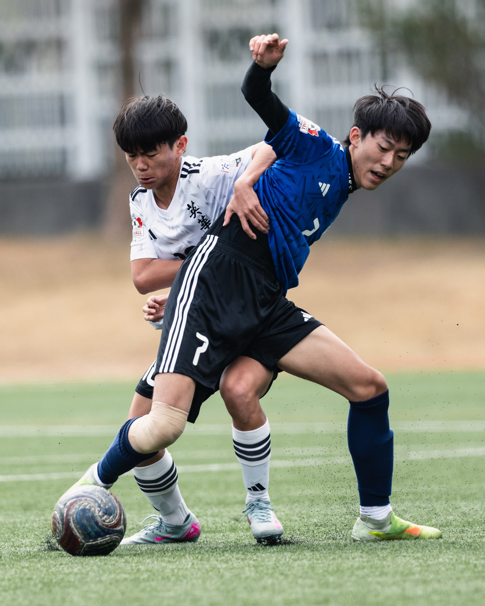 HONG KONG, China - FEBRUARY 09: during SamGor All Hong Kong Schools Jing Ying Football Tournament 2025-26 - Jockey Club Ti-I College vs Ying Wa College at Po Kong Village Road Park  Artificial Turf Soccer Pitch on February 9, 2026 in Hong Kong, China, (Photo by Jack Ng/)