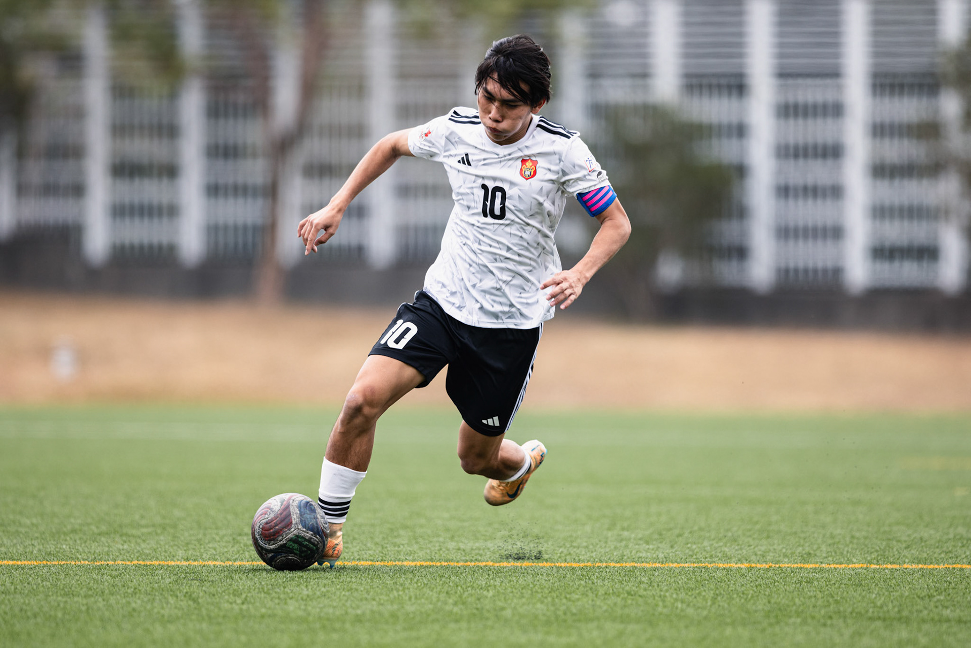 HONG KONG, China - FEBRUARY 09: during SamGor All Hong Kong Schools Jing Ying Football Tournament 2025-26 - Chinese International School vs Diocesan Boys' School at Po Kong Village Road Park Artificial Turf Soccer Pitch on February 9, 2026 in Hong Kong, China, (Photo by Jack Ng/)