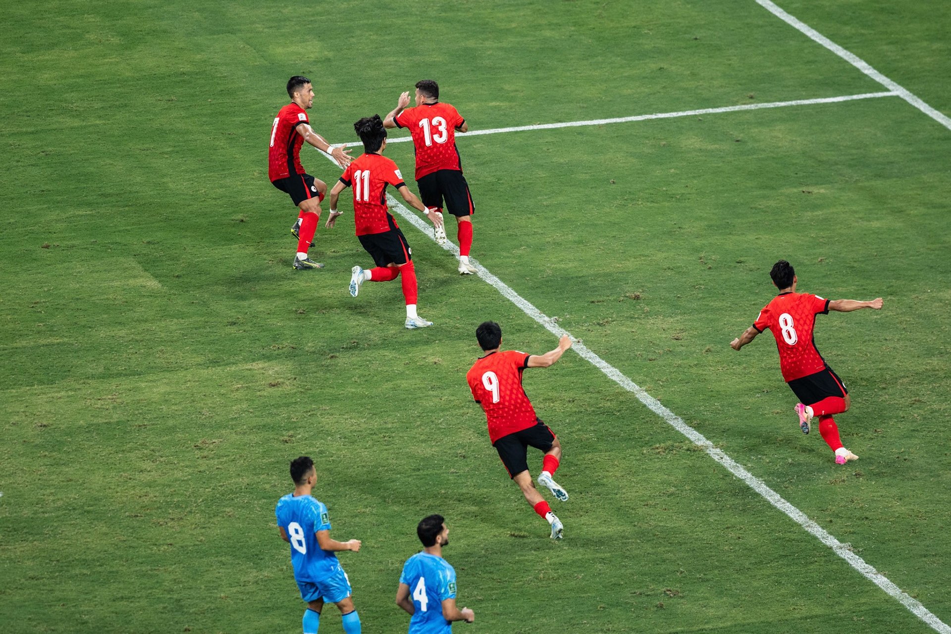 HONG KONG, China - JUNE  10:  during 2027 Asian Cup Qualifers - Hong Kong, China vs India at Kai Tak Stadium on June 10, 2025 in Hong Kong, China, (Photo by Jack Ng/Pixel Images)